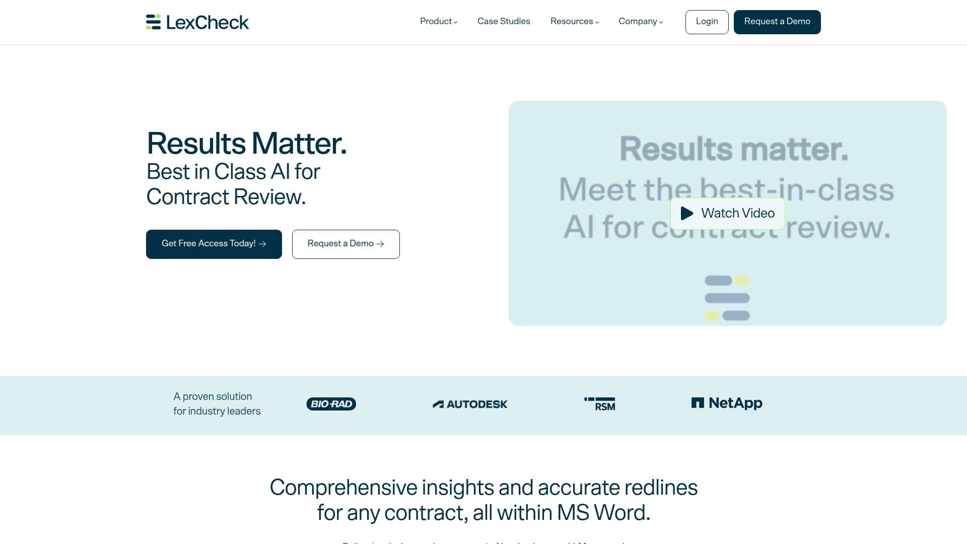 LexCheck screenshot