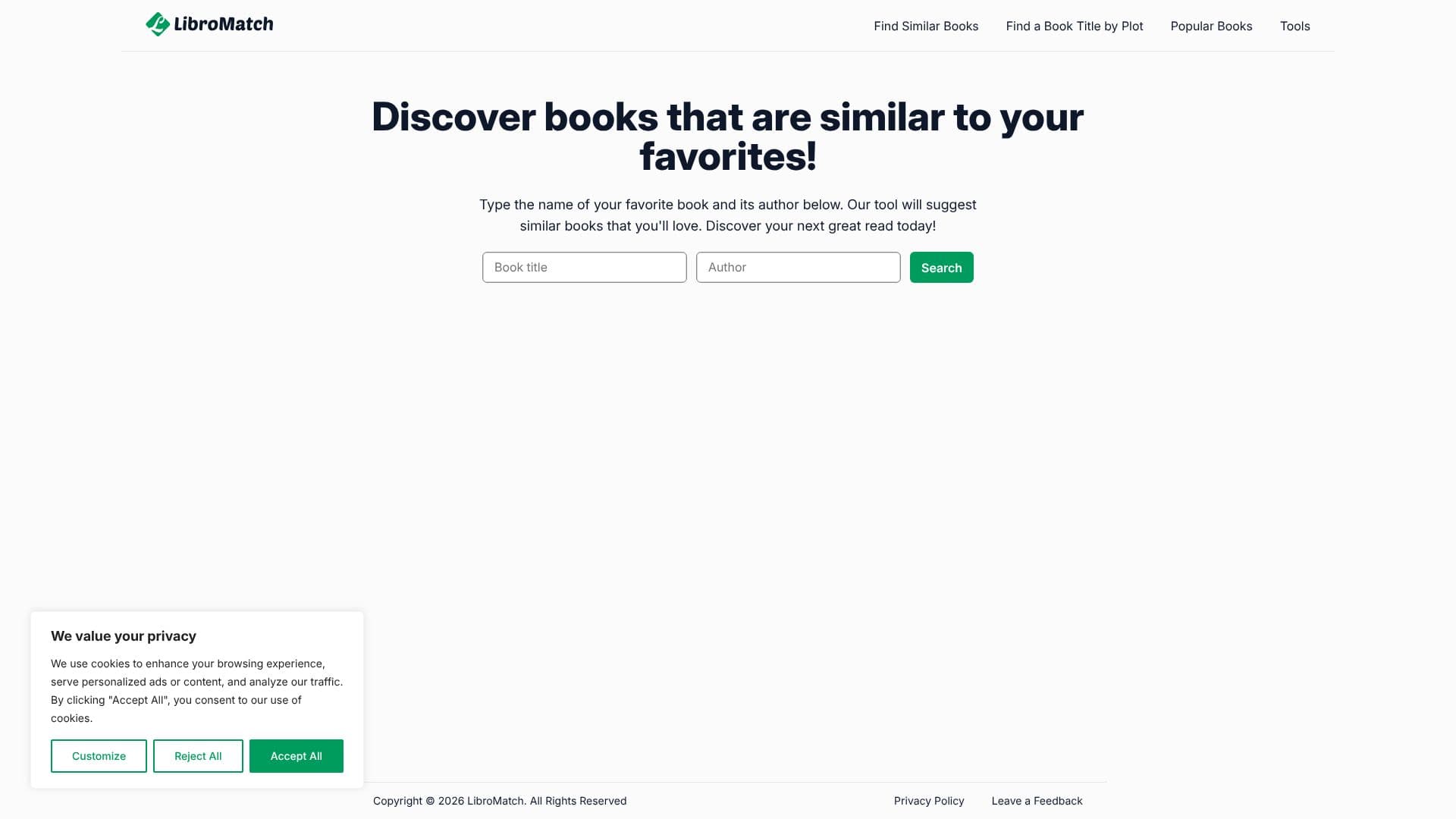 LibroMatch 스크린샷