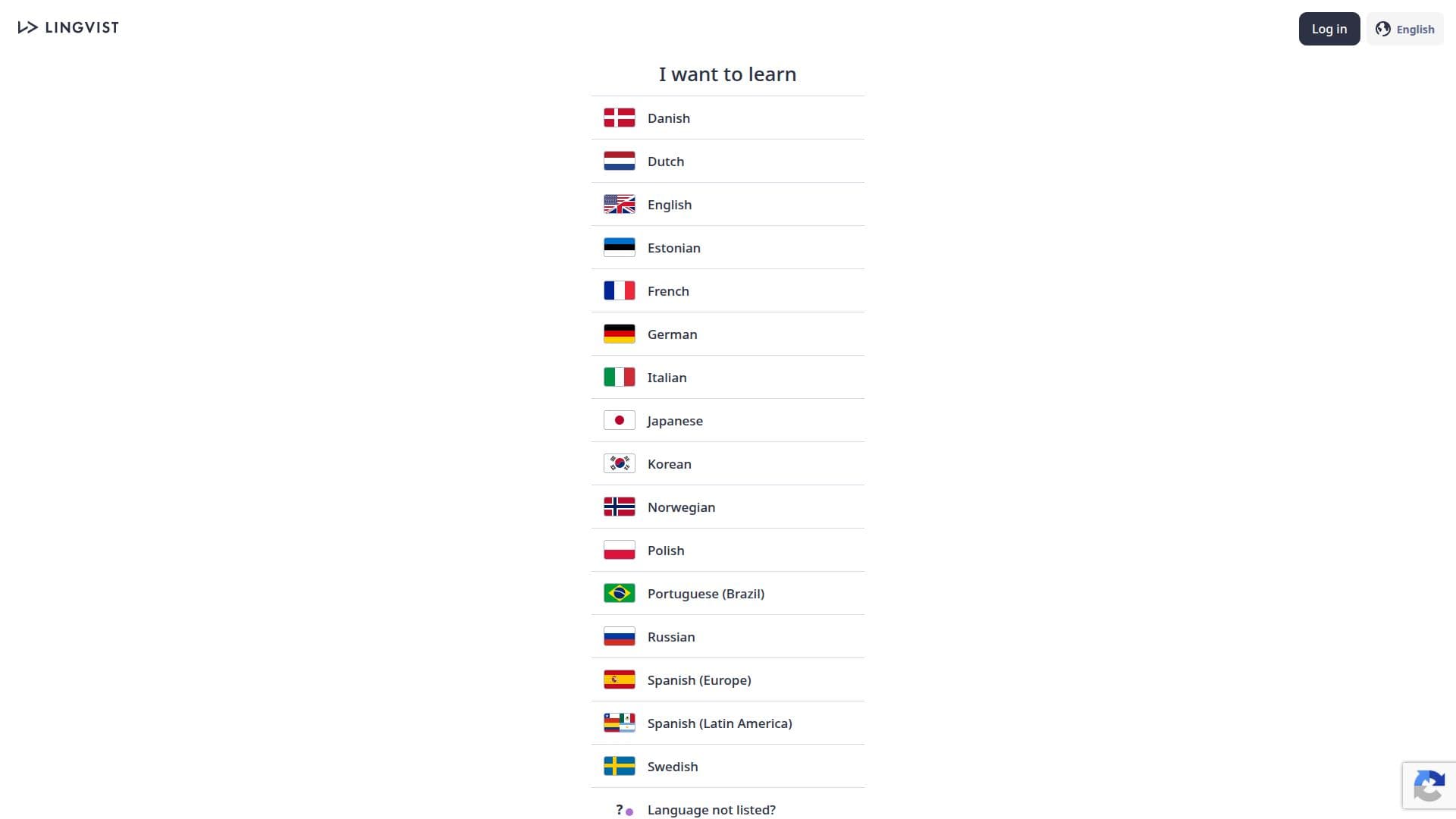Lingvist Language Learning screenshot
