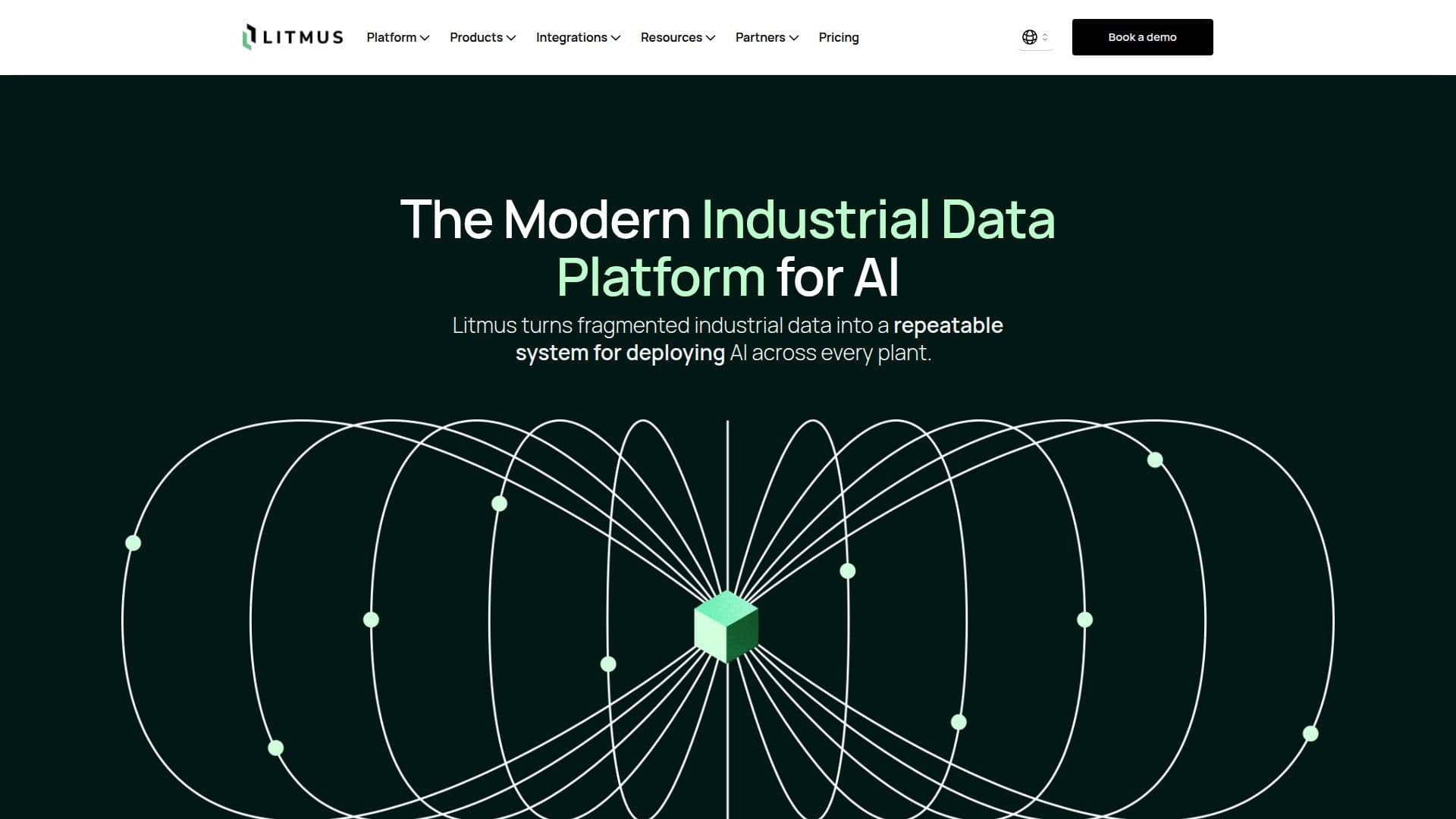 Plataforma de Dados Industriais Litmus screenshot