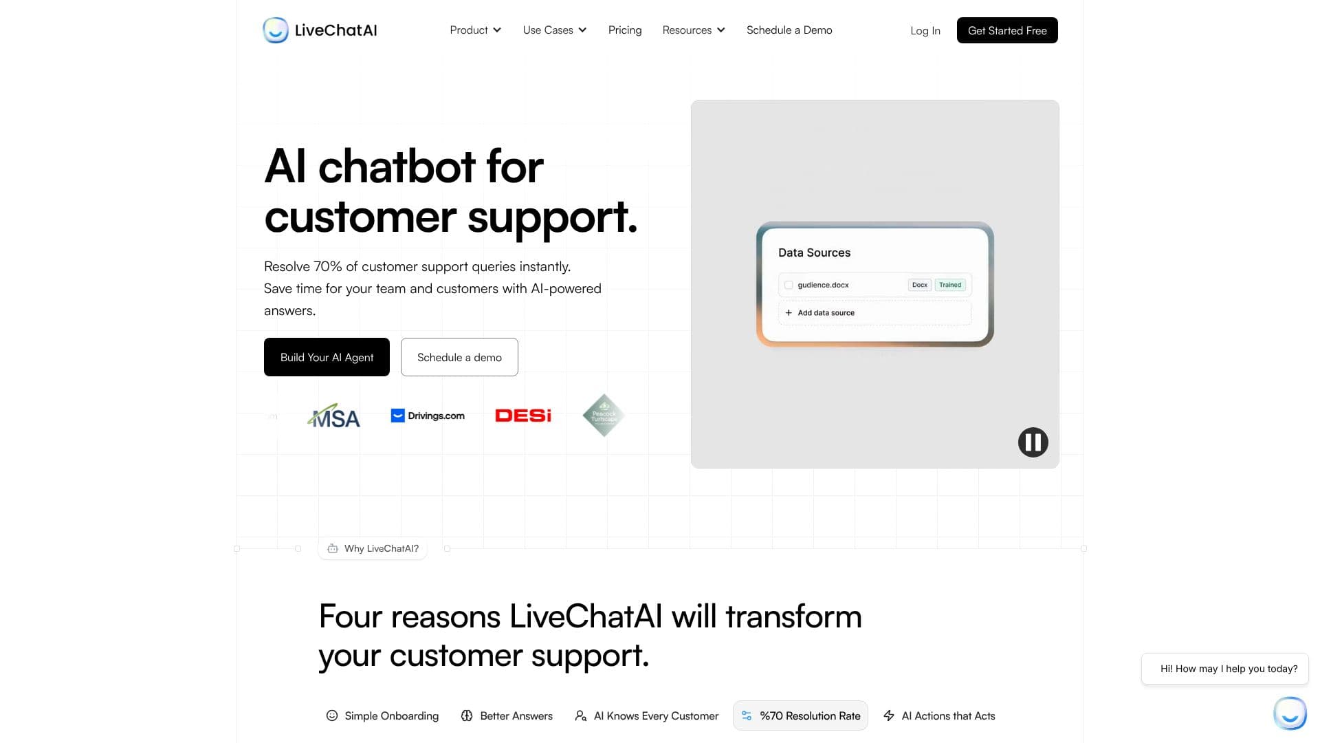 LiveChatAI 스크린샷