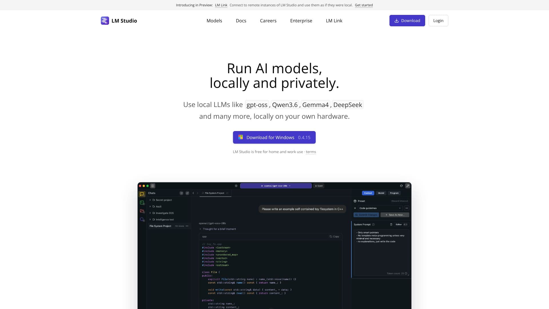 LM Studio - Local AI screenshot