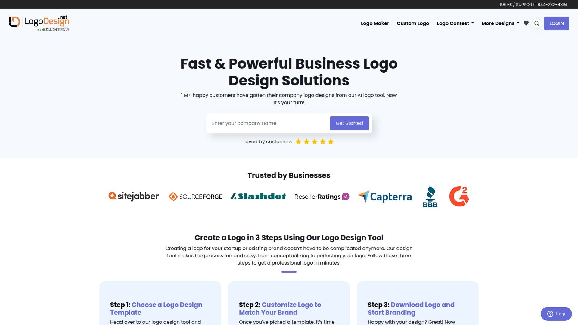 LogoDesign.net screenshot