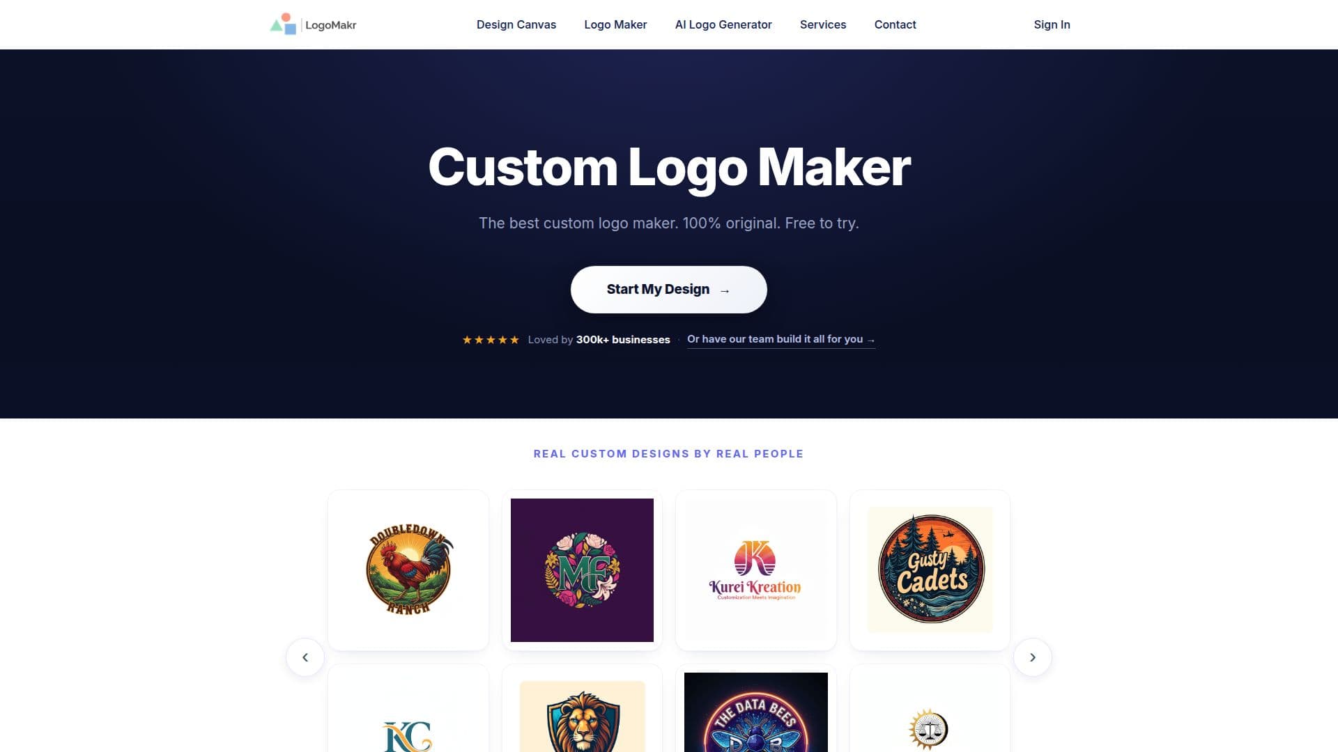LogoMakr screenshot