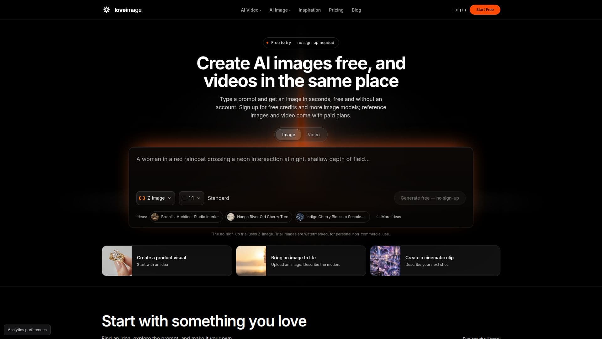 LoveImage screenshot