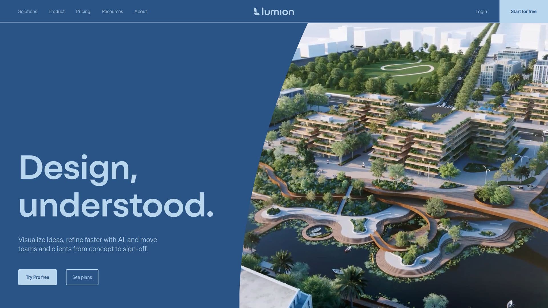 Lumion 3D Rendering Software screenshot