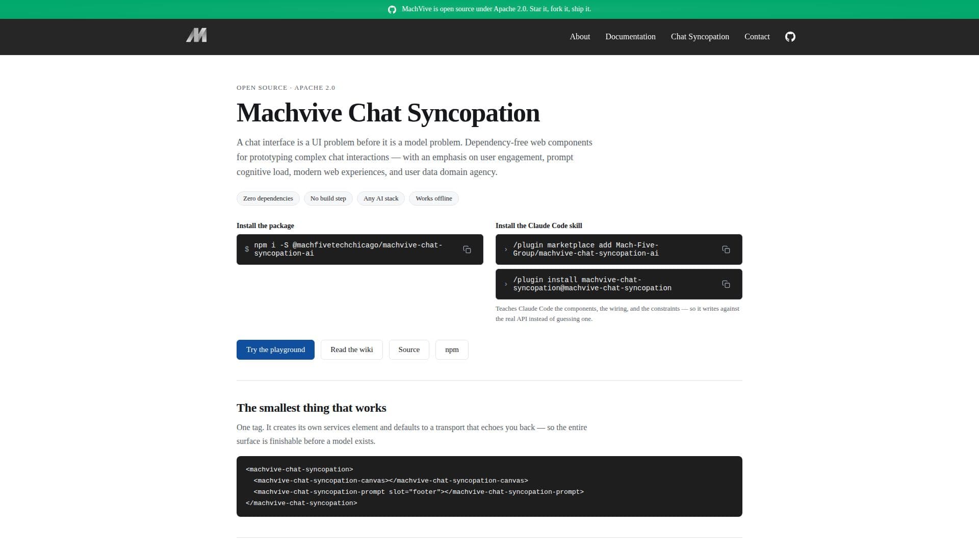Machvive Chat Syncopation screenshot