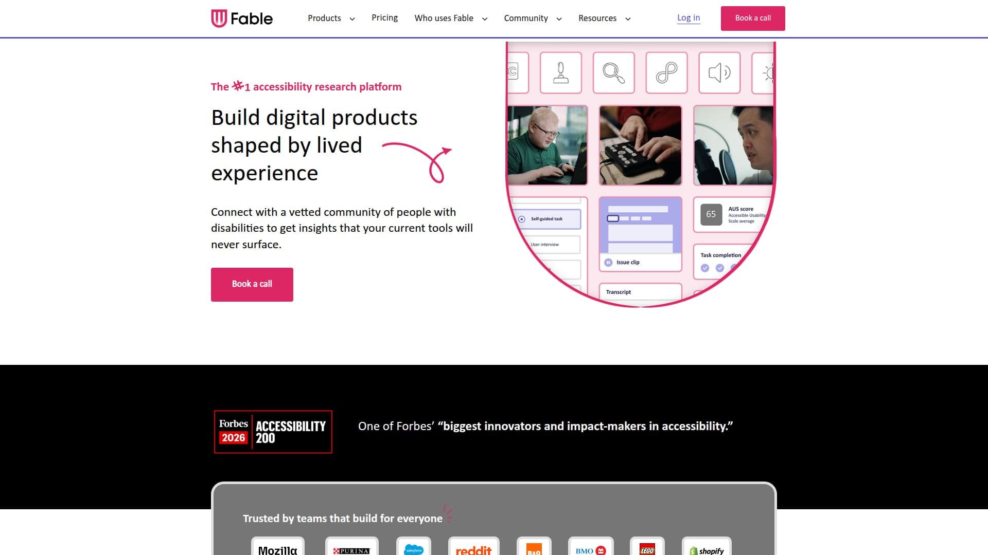 Скриншот Fable (makeitfable.com)