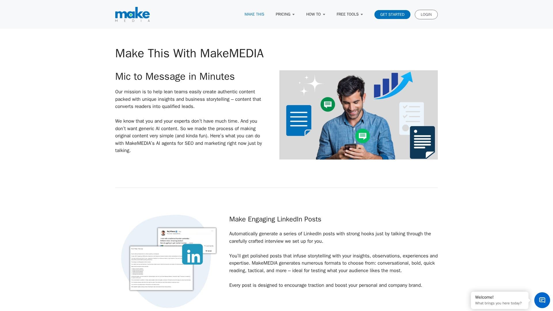 MakeMEDIA AI Tool screenshot