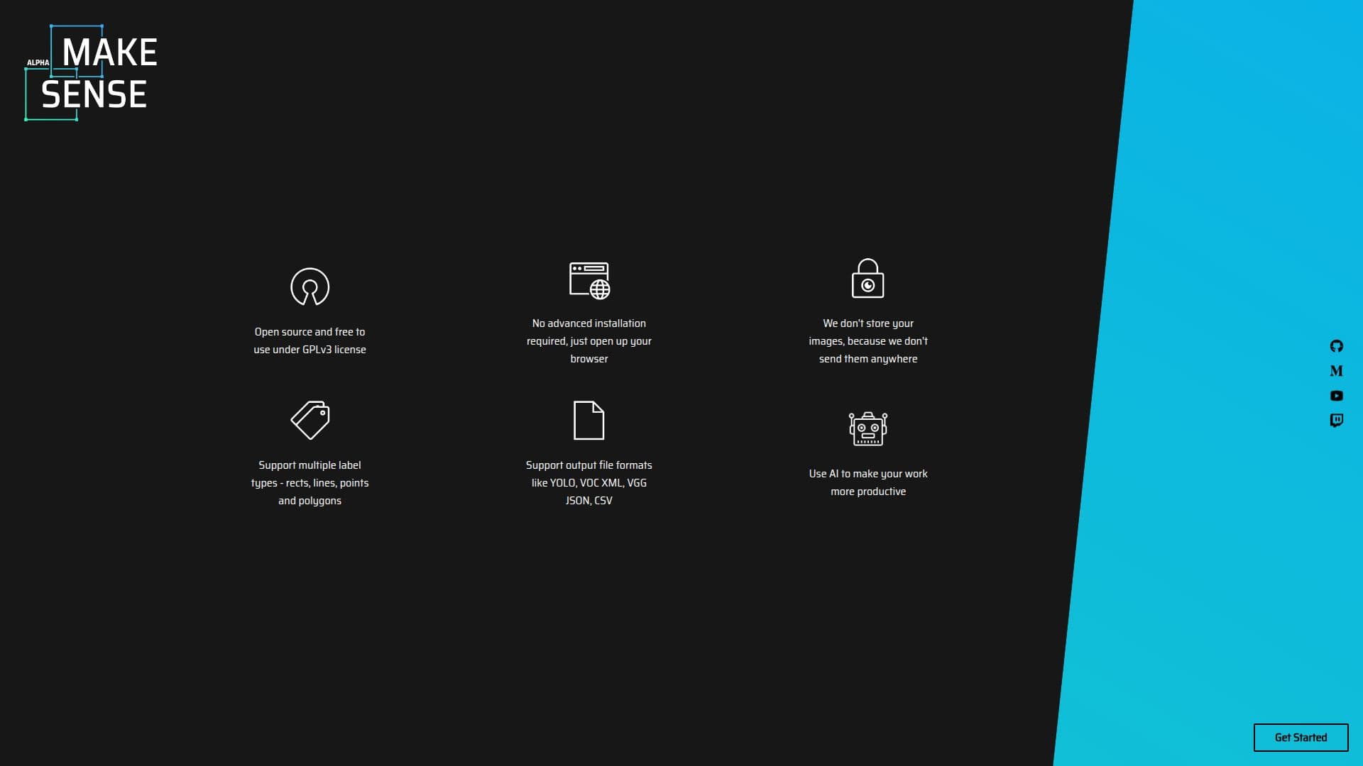 Make Sense AI Tool screenshot