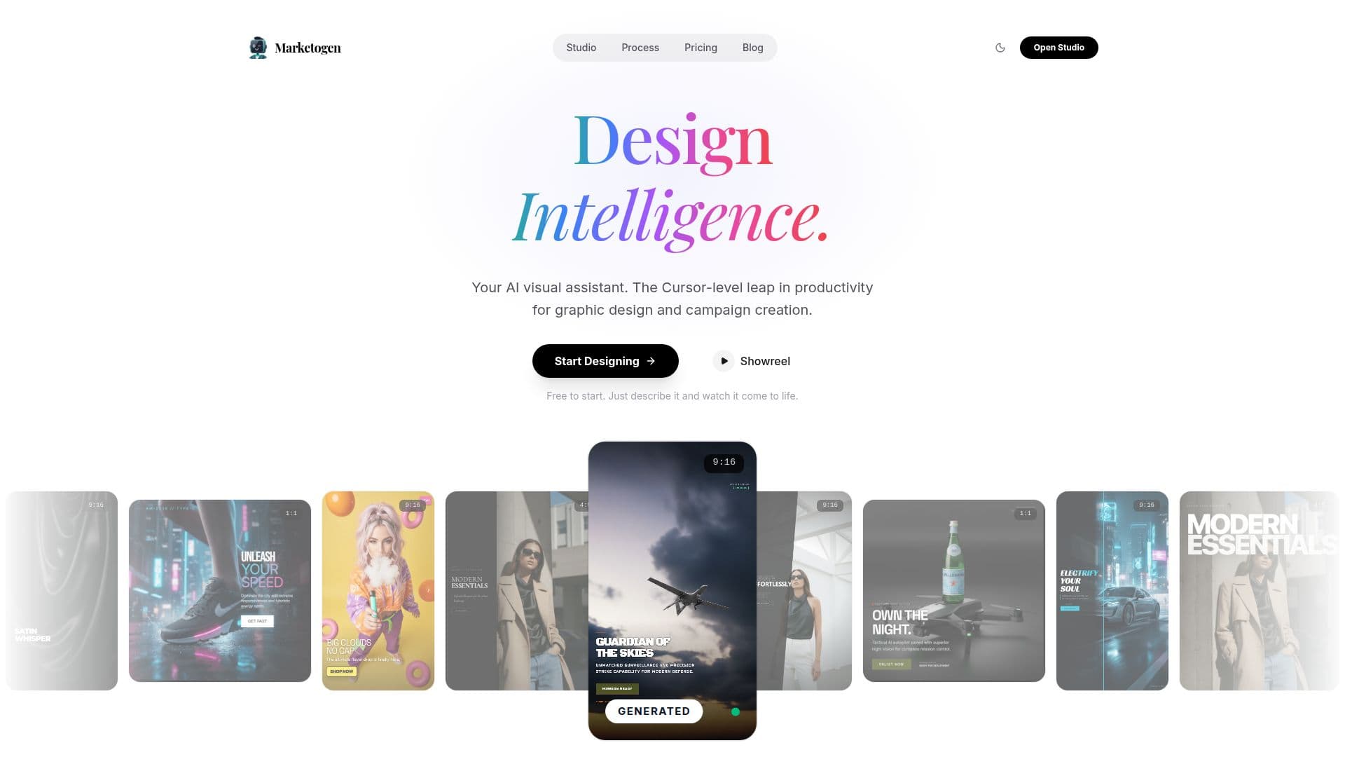 Marketogen screenshot