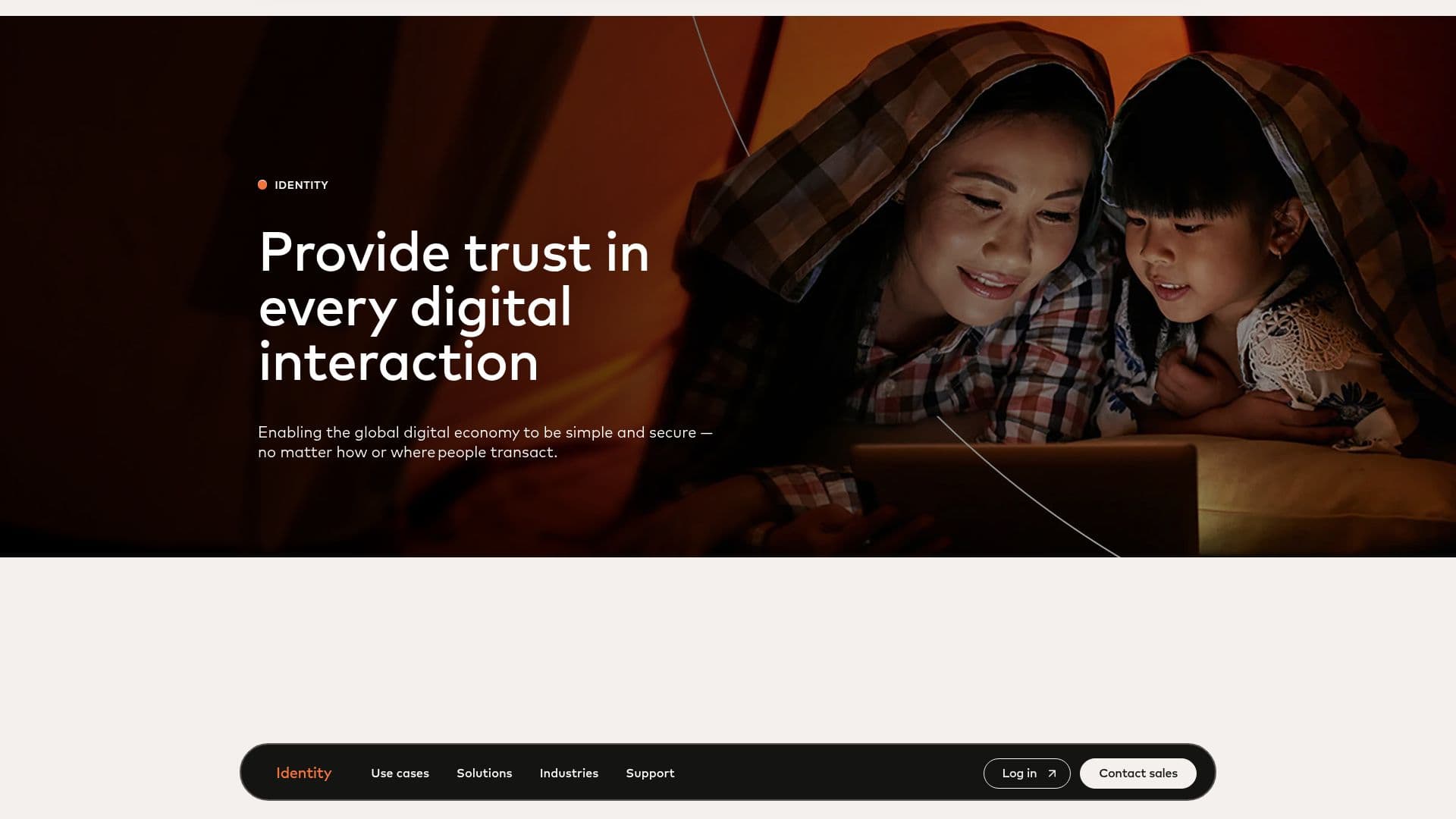 Mastercard Identity screenshot