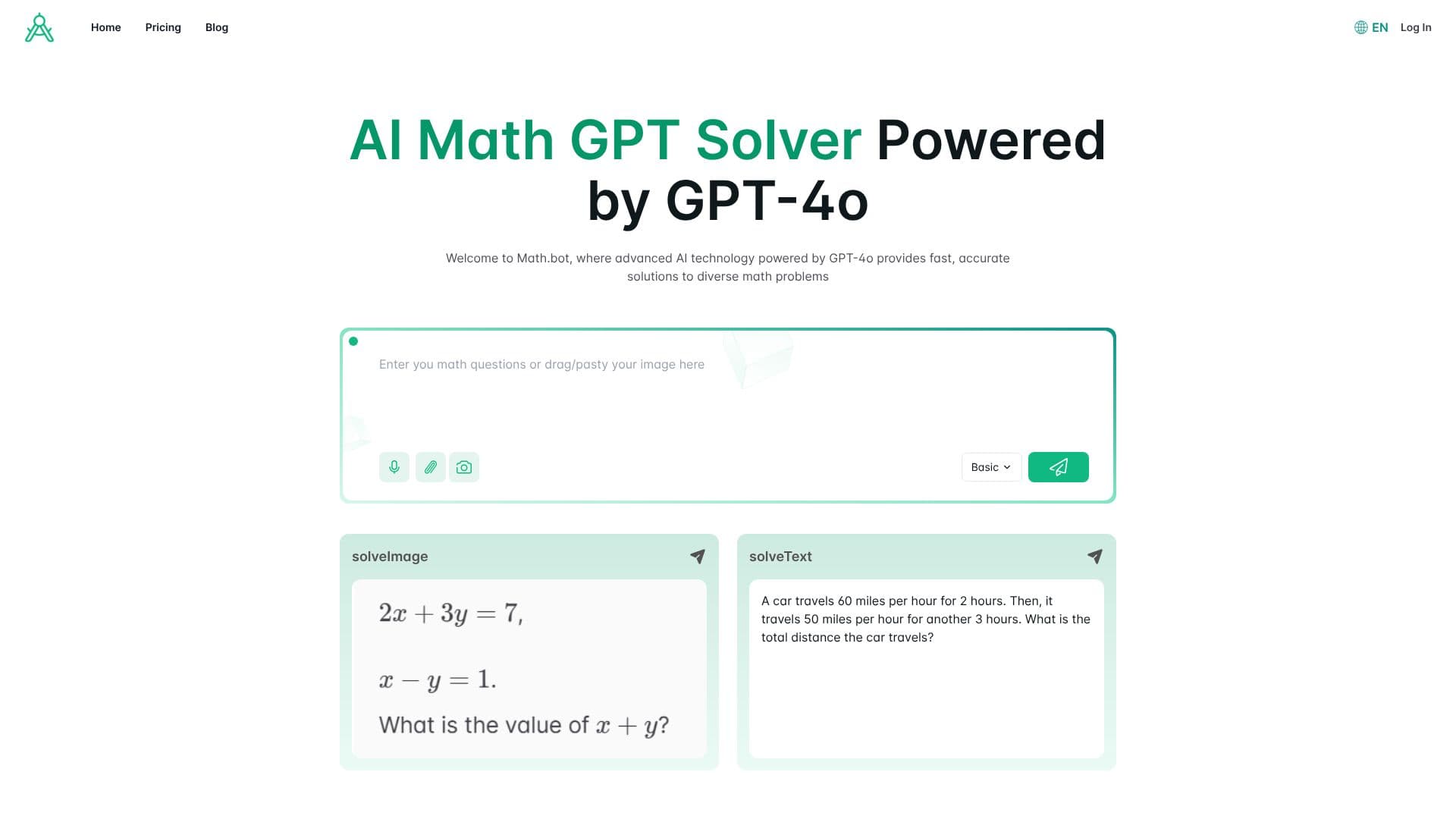 Captura de pantalla de Math.bot