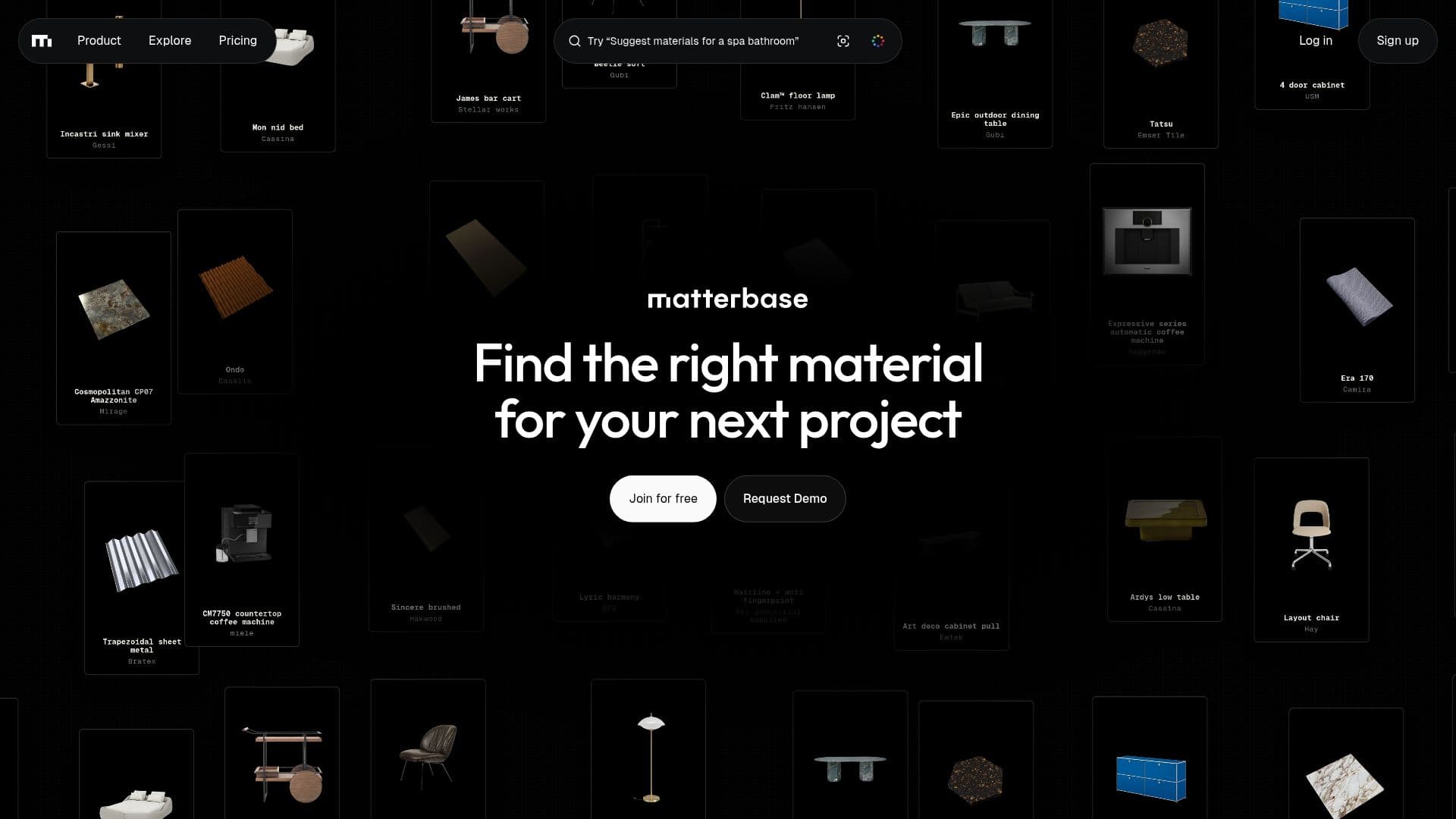 Matterbase screenshot
