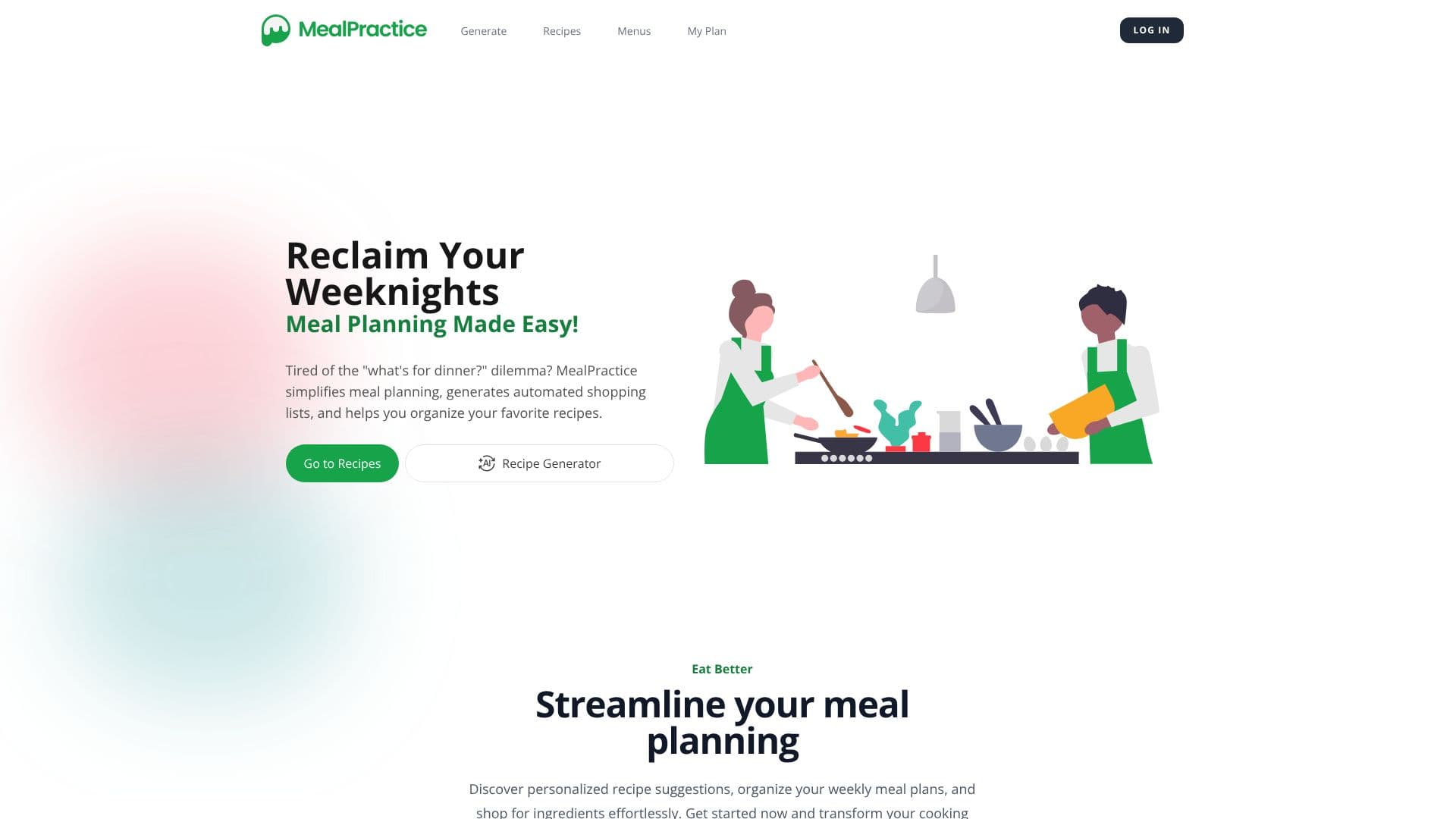 MealPractice screenshot