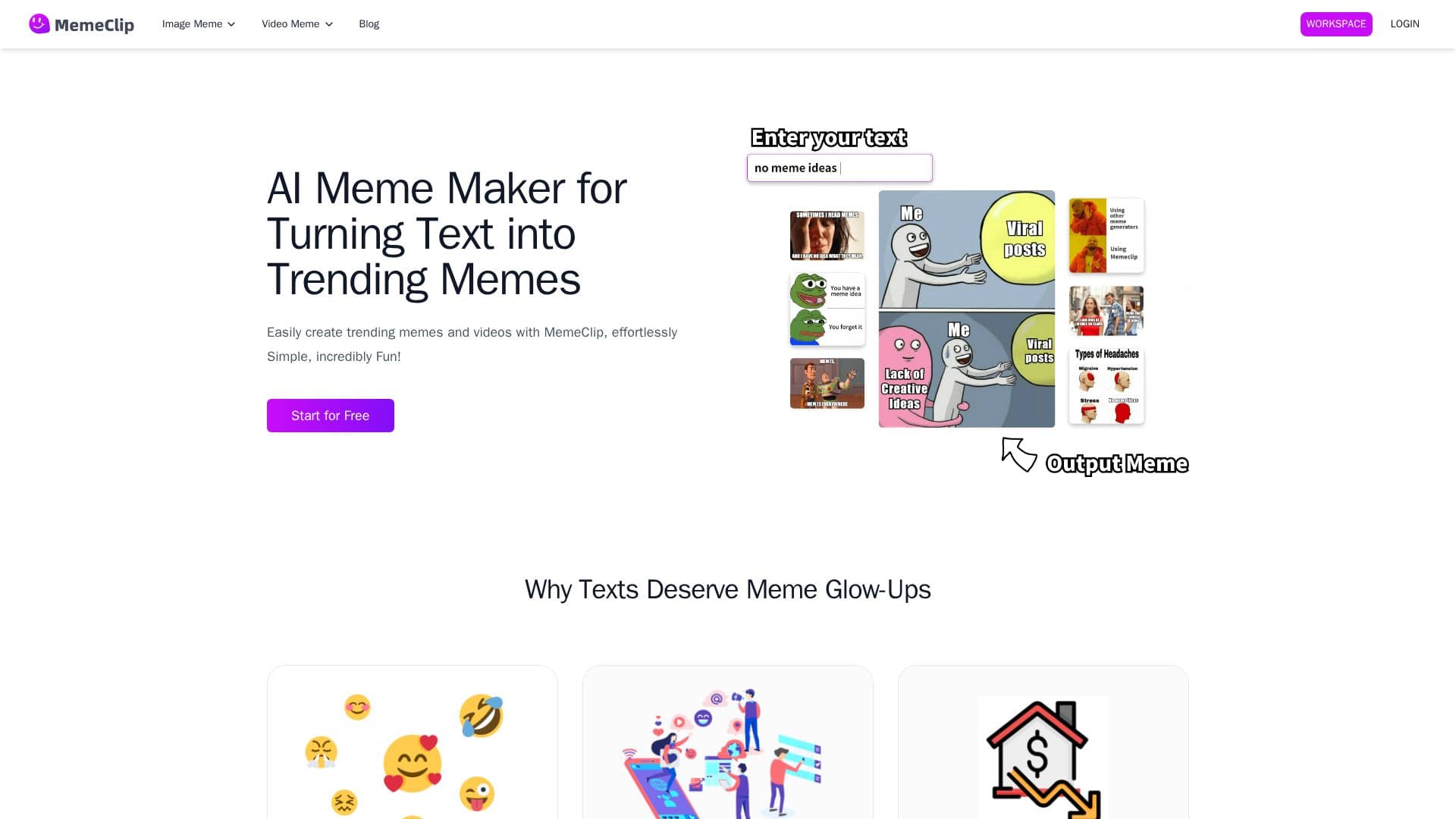 MemeClip screenshot