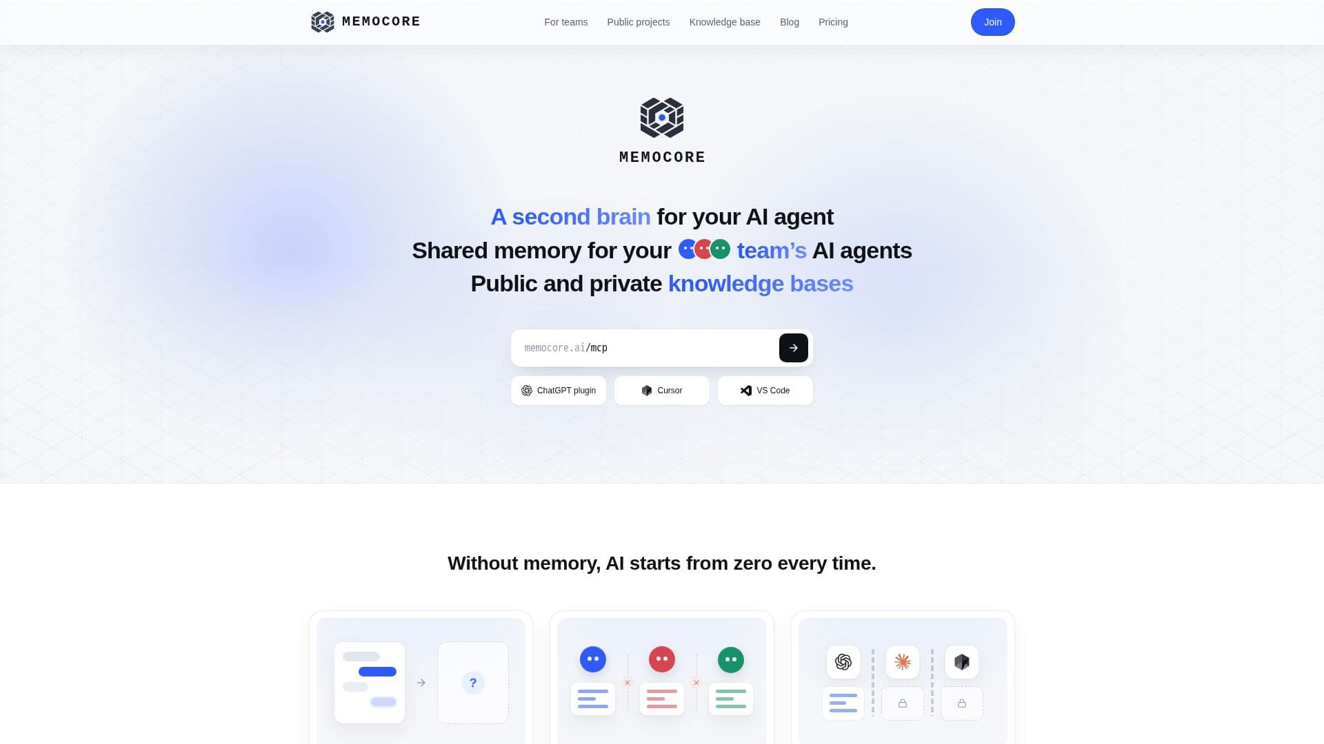 Memocore screenshot
