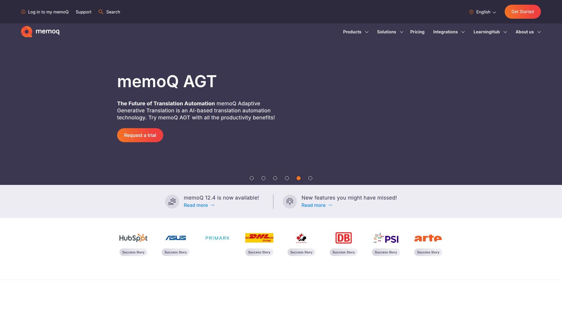 لقطة شاشة لـ memoQ