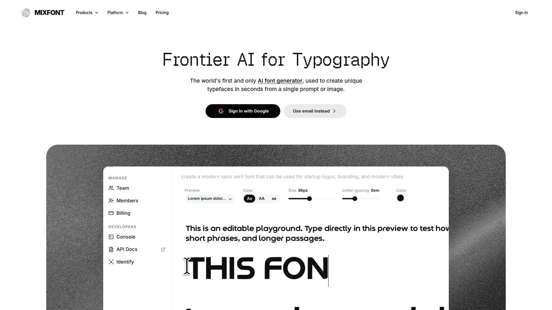 لقطة شاشة لـ Mixfont