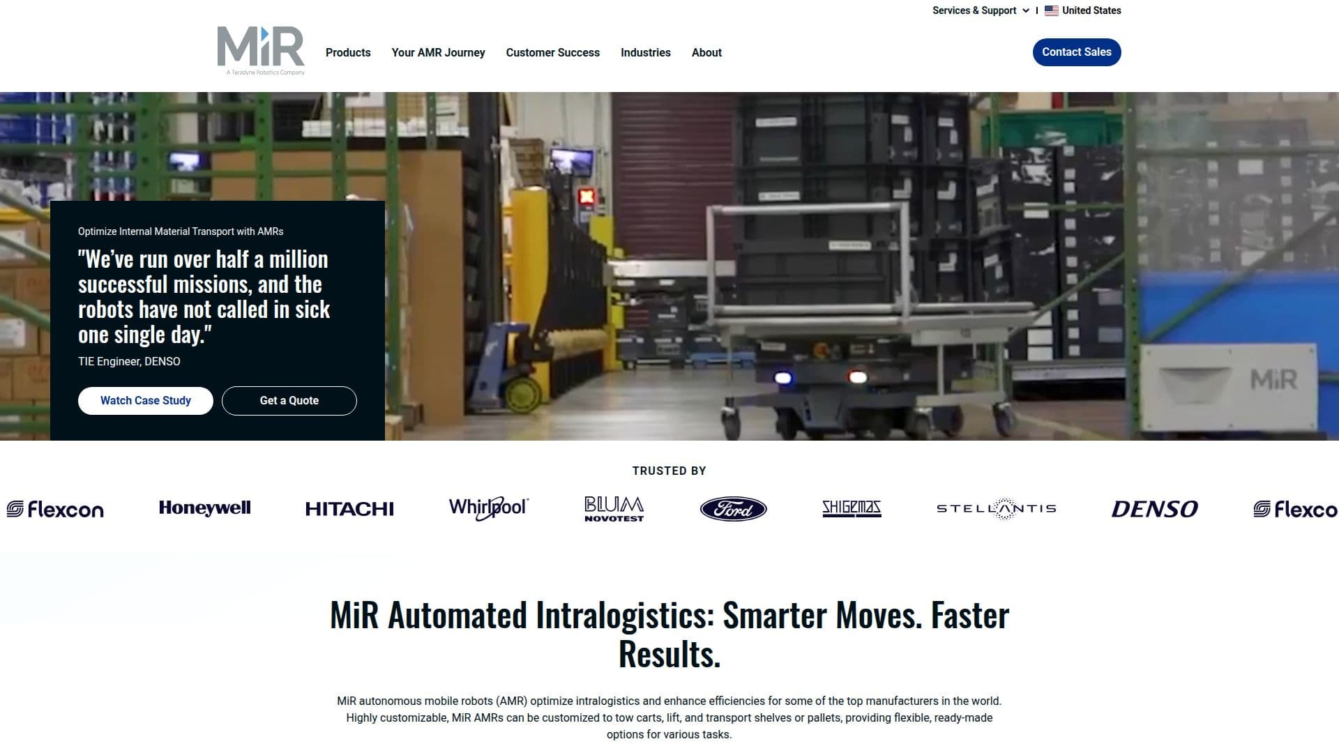 MiR1200 팔레트 잭 screenshot