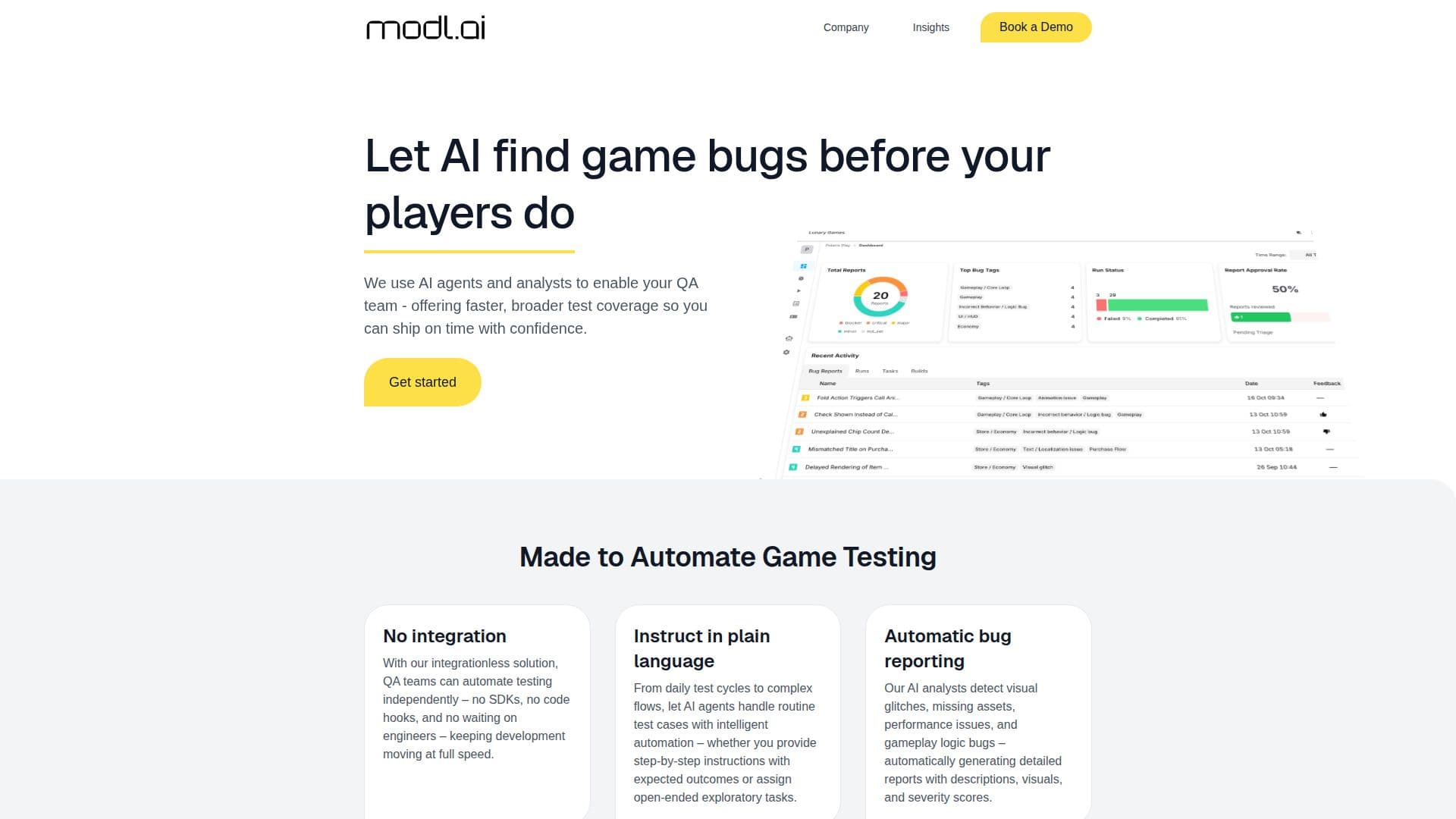 modl.ai screenshot