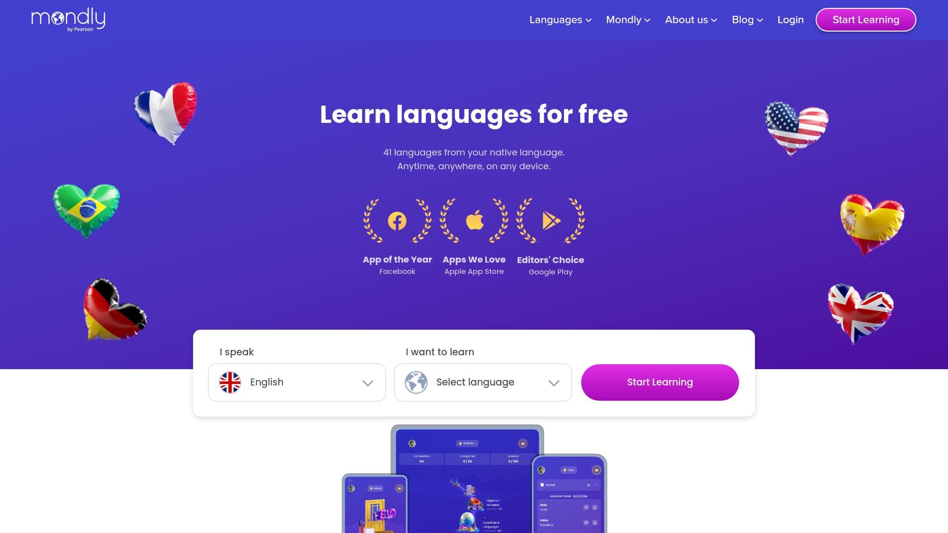 Mondly - Learn Languages Online for Free screenshot