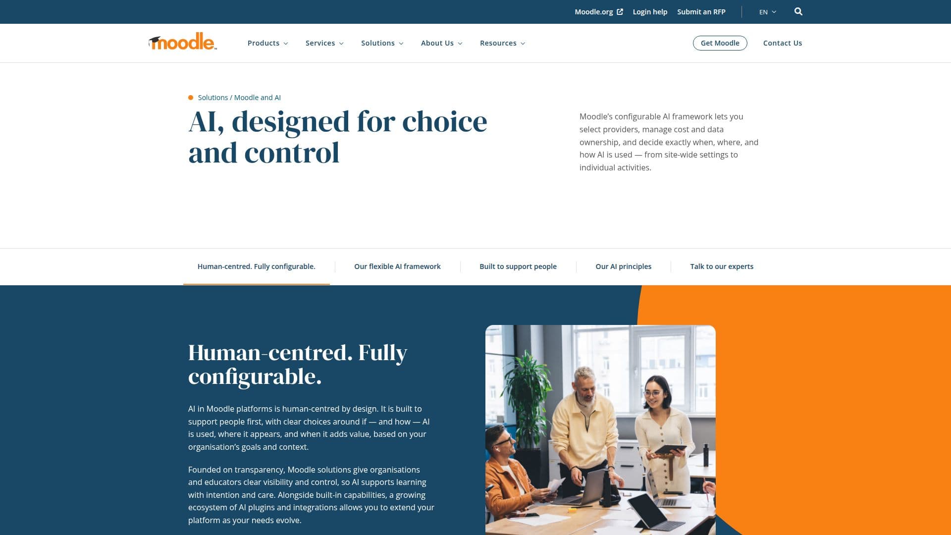 Moodle AI Lösungen screenshot