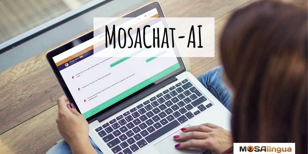 Tangkapan layar Mosalingua MosaChat-AI