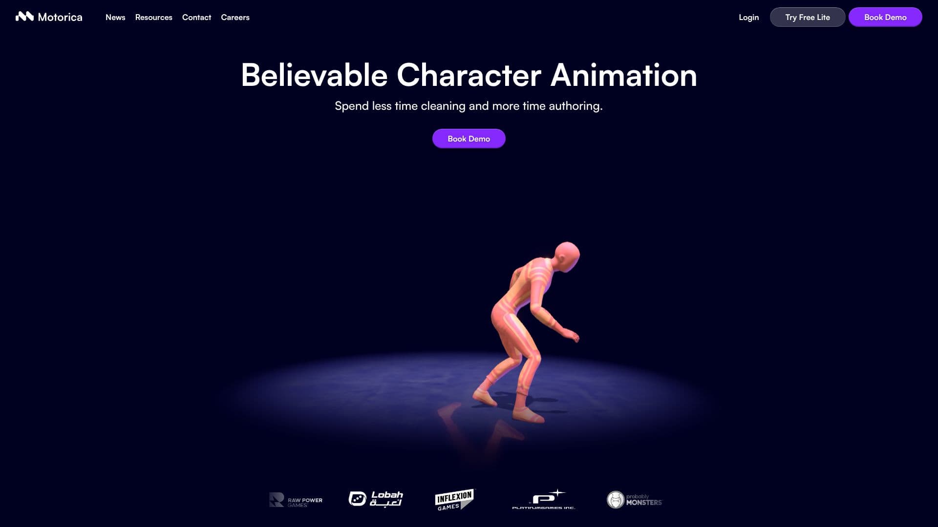 Motorica Charakteranimation screenshot