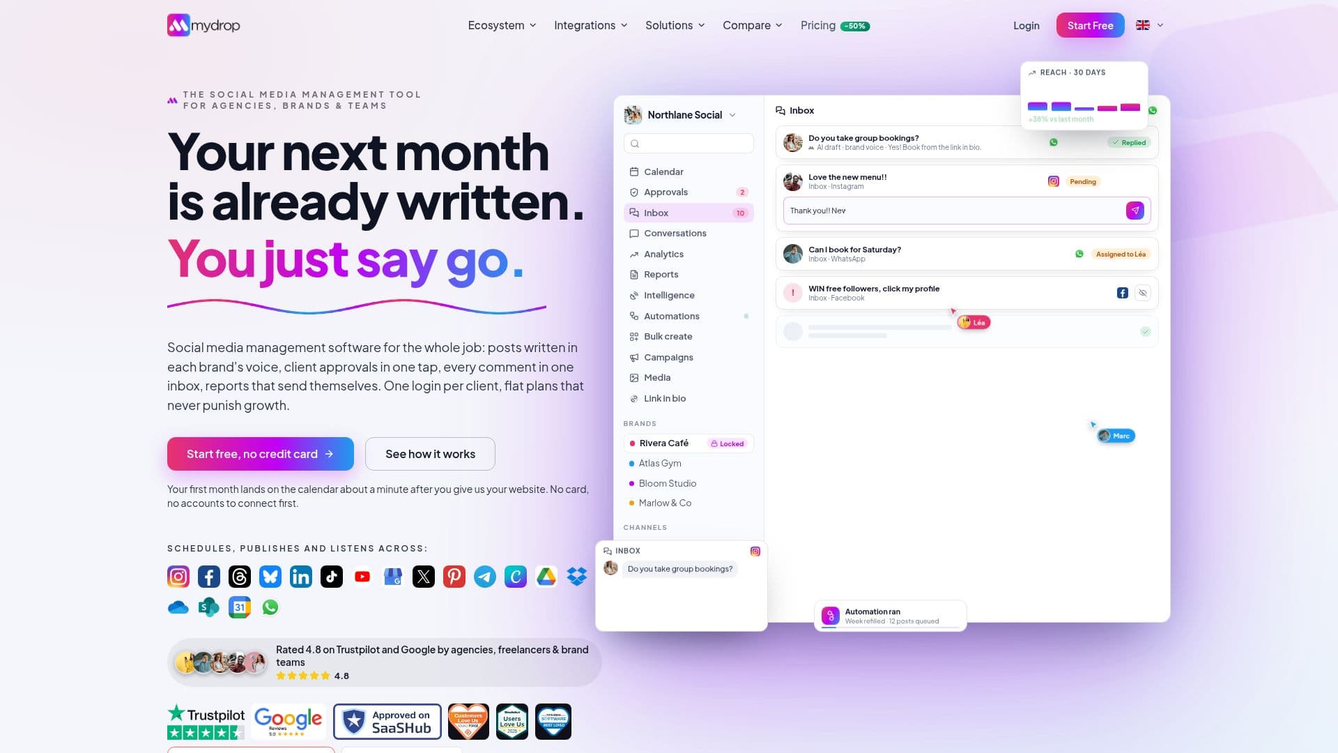 Mydrop AI screenshot