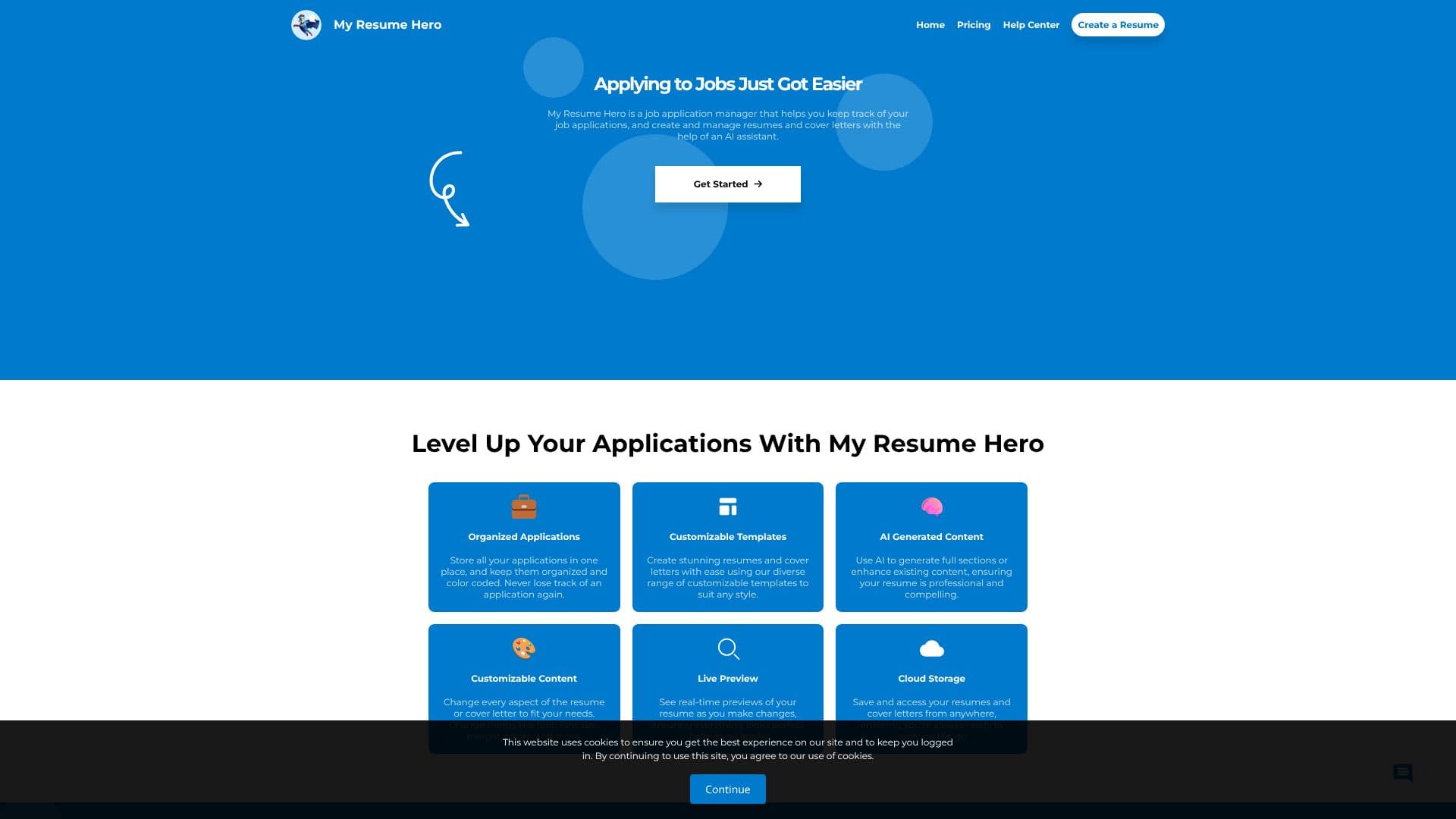 My Resume Hero 스크린샷