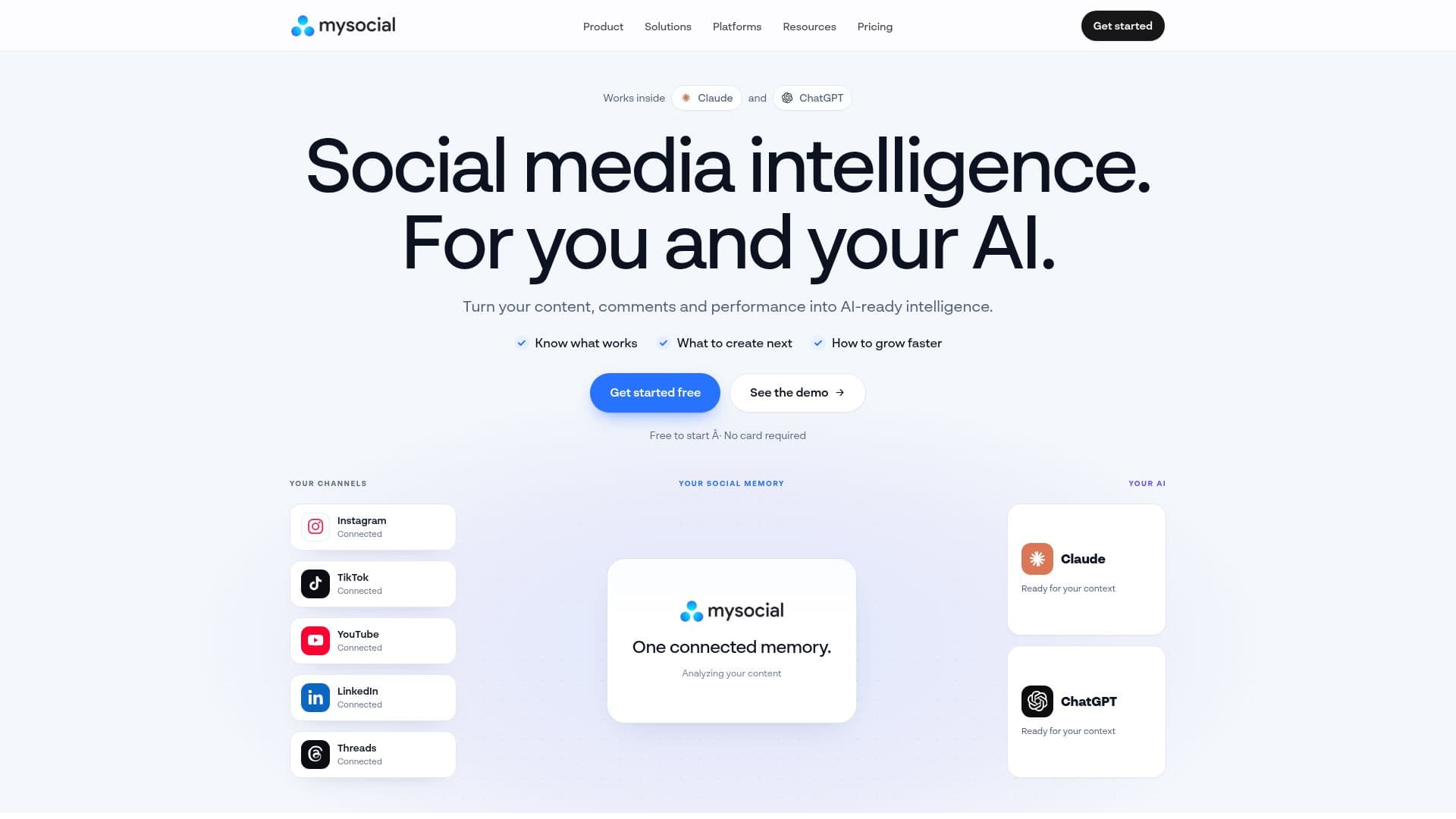 Screenshot von Mysocial