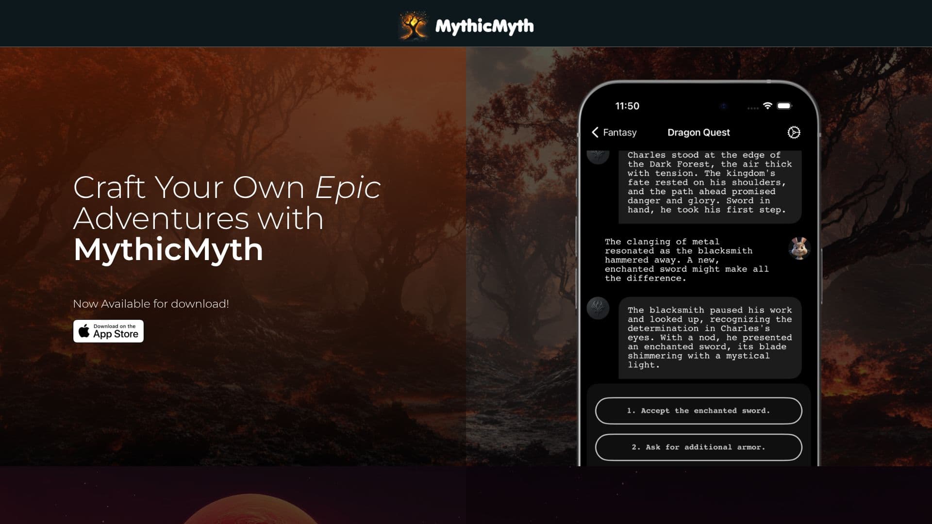 MythicMyth 스크린샷