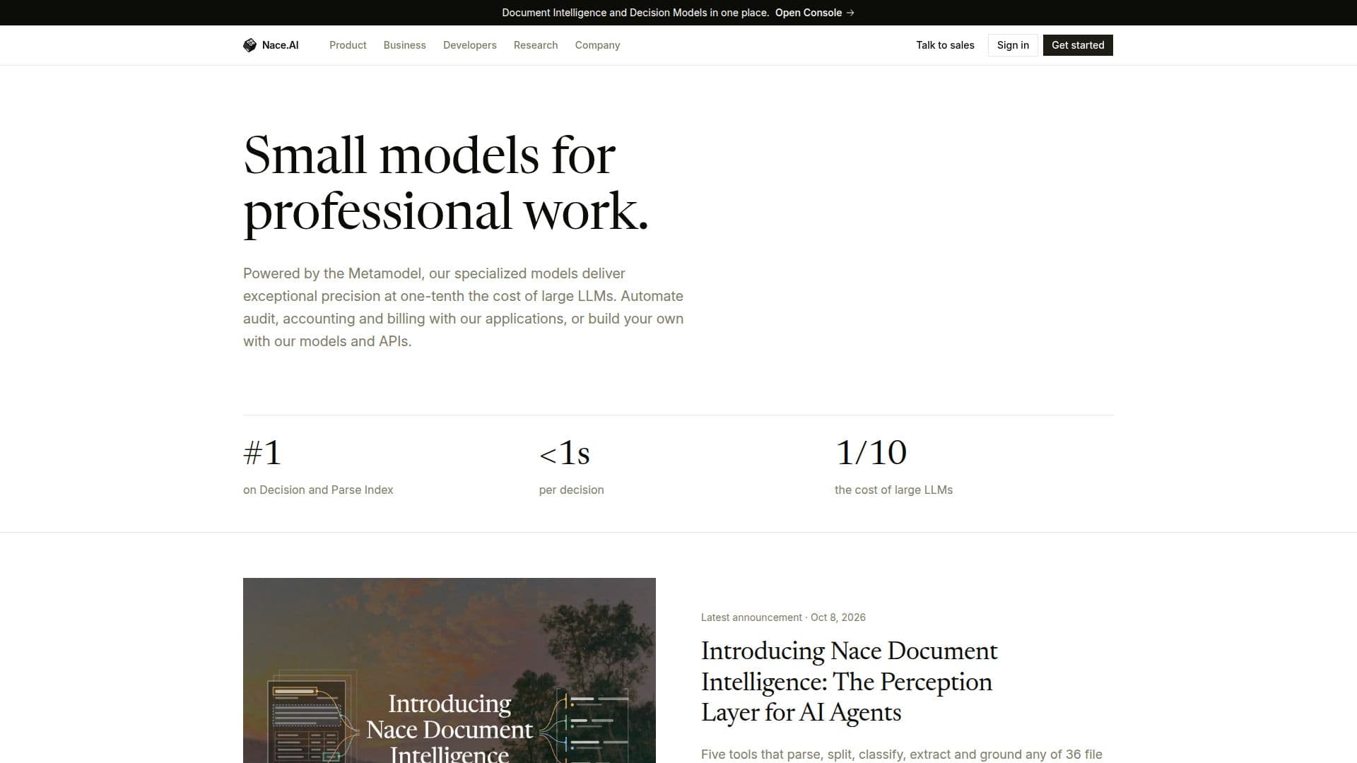 Nace.AI screenshot