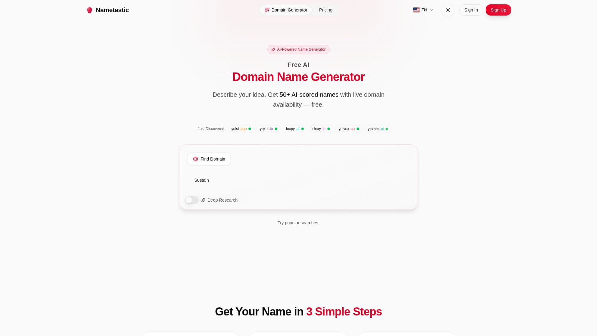 Nametastic のスクリーンショット