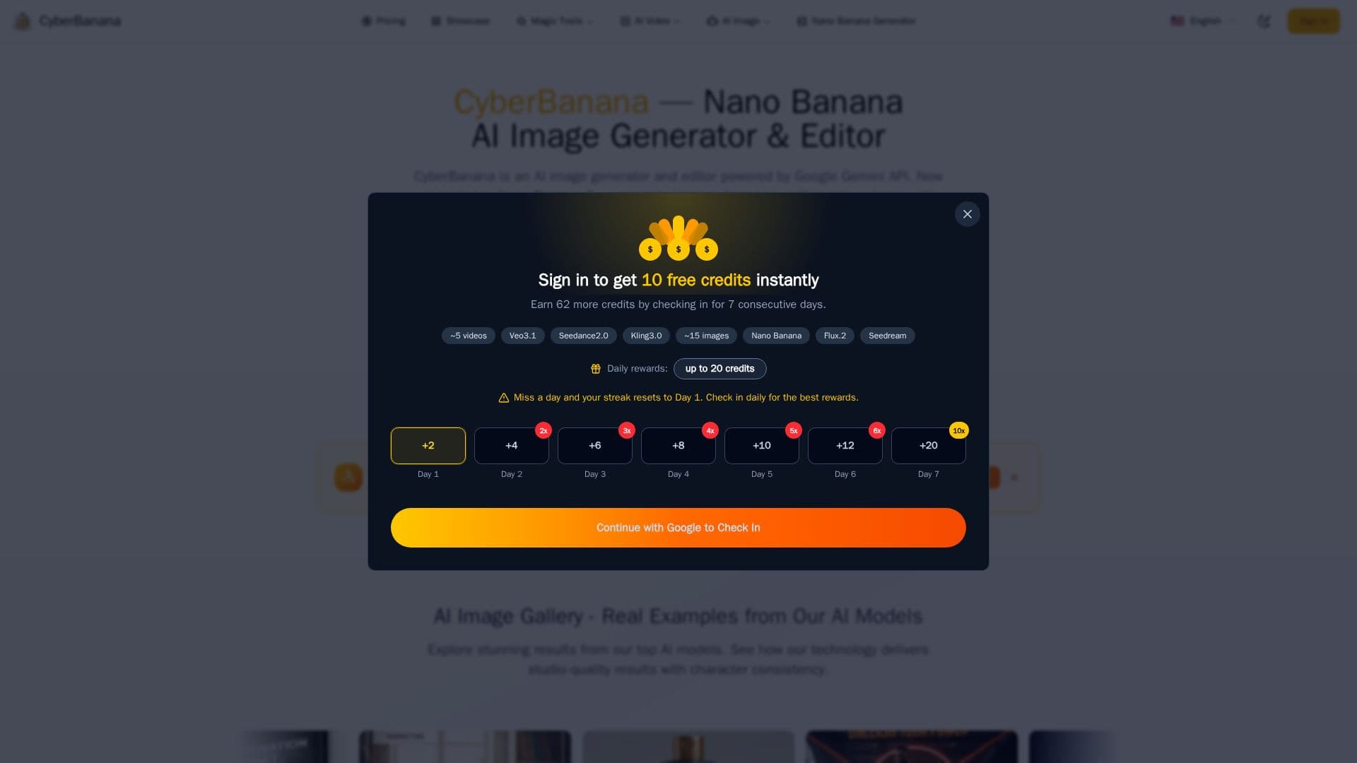 Captura de pantalla de CyberBanana
