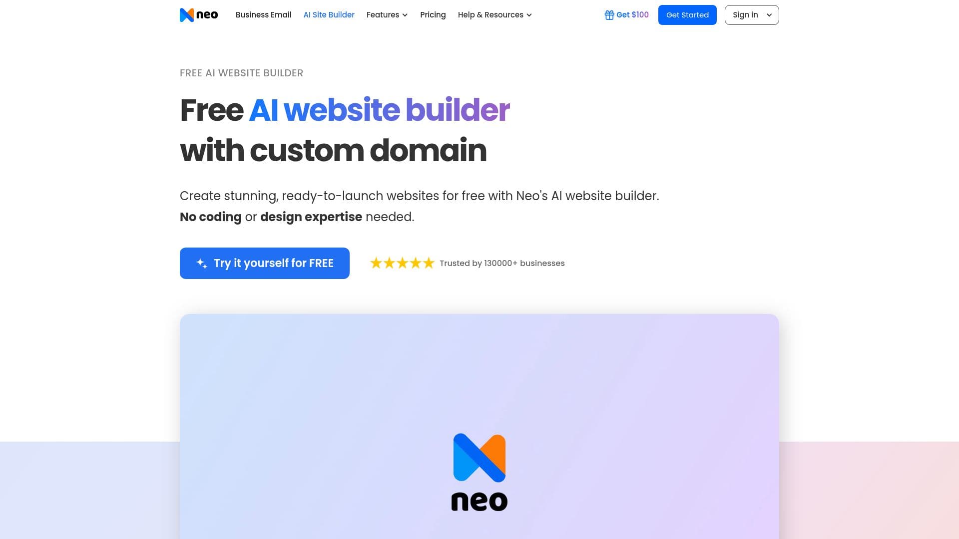 Neo Sites screenshot