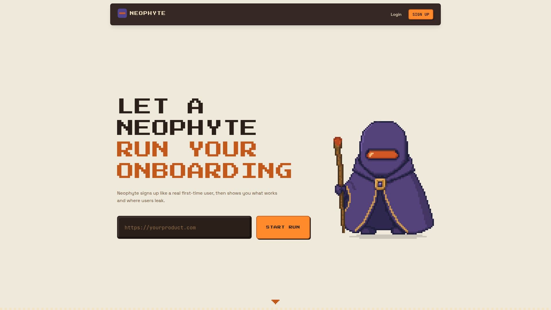 Neophyte screenshot