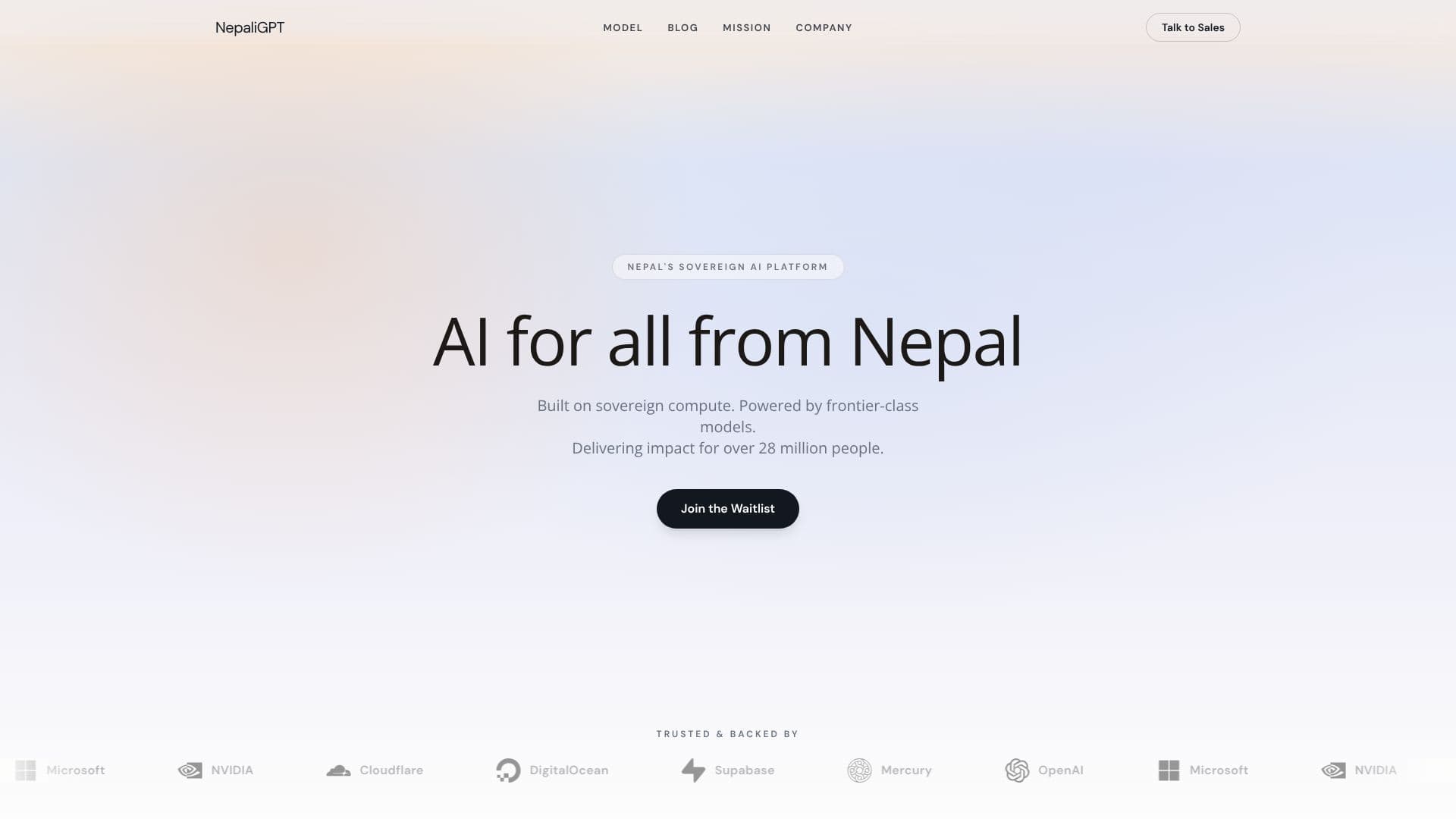NepaliGPT | Nepal's AI Platform screenshot