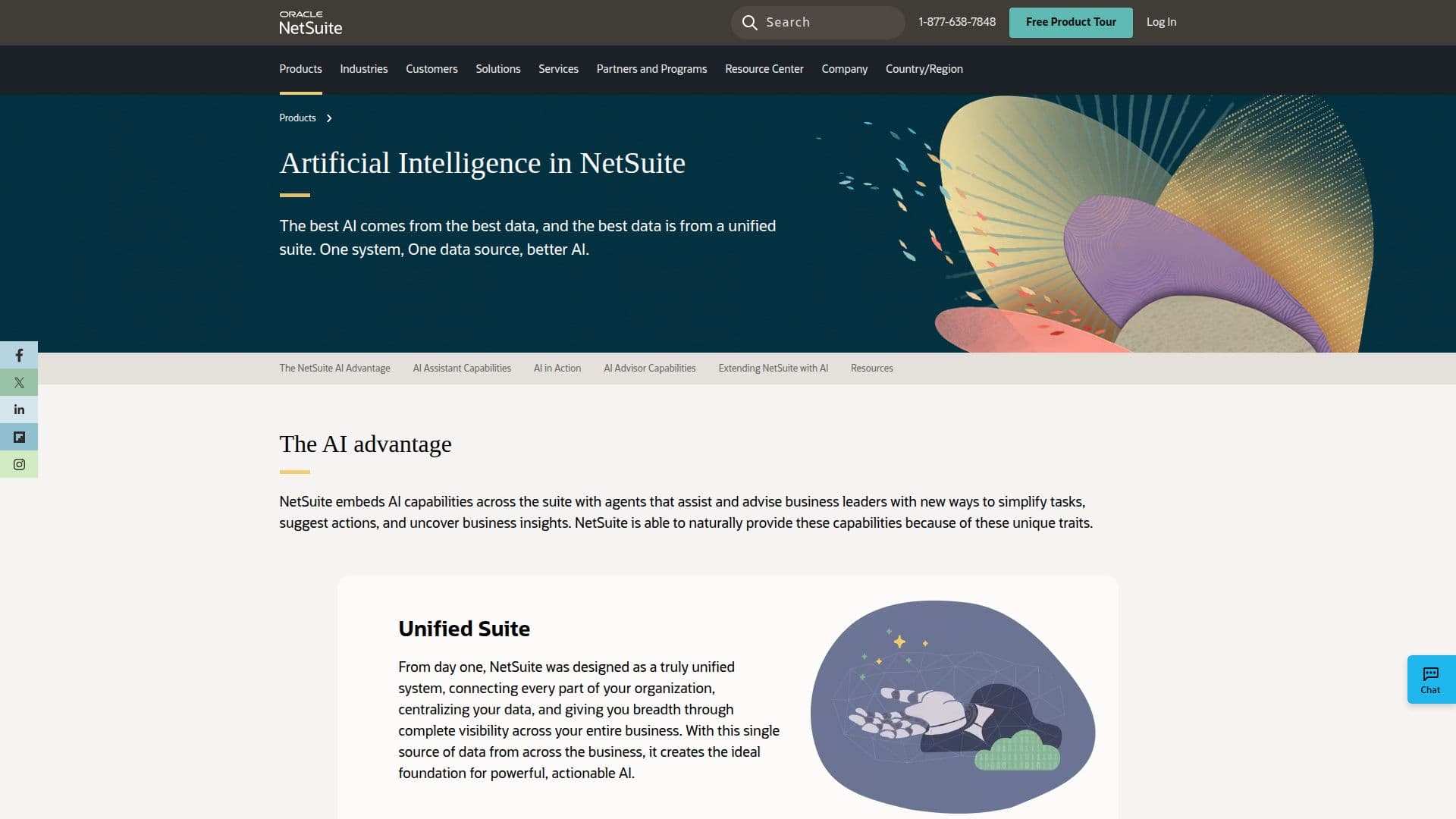 NetSuite AI-Integration screenshot