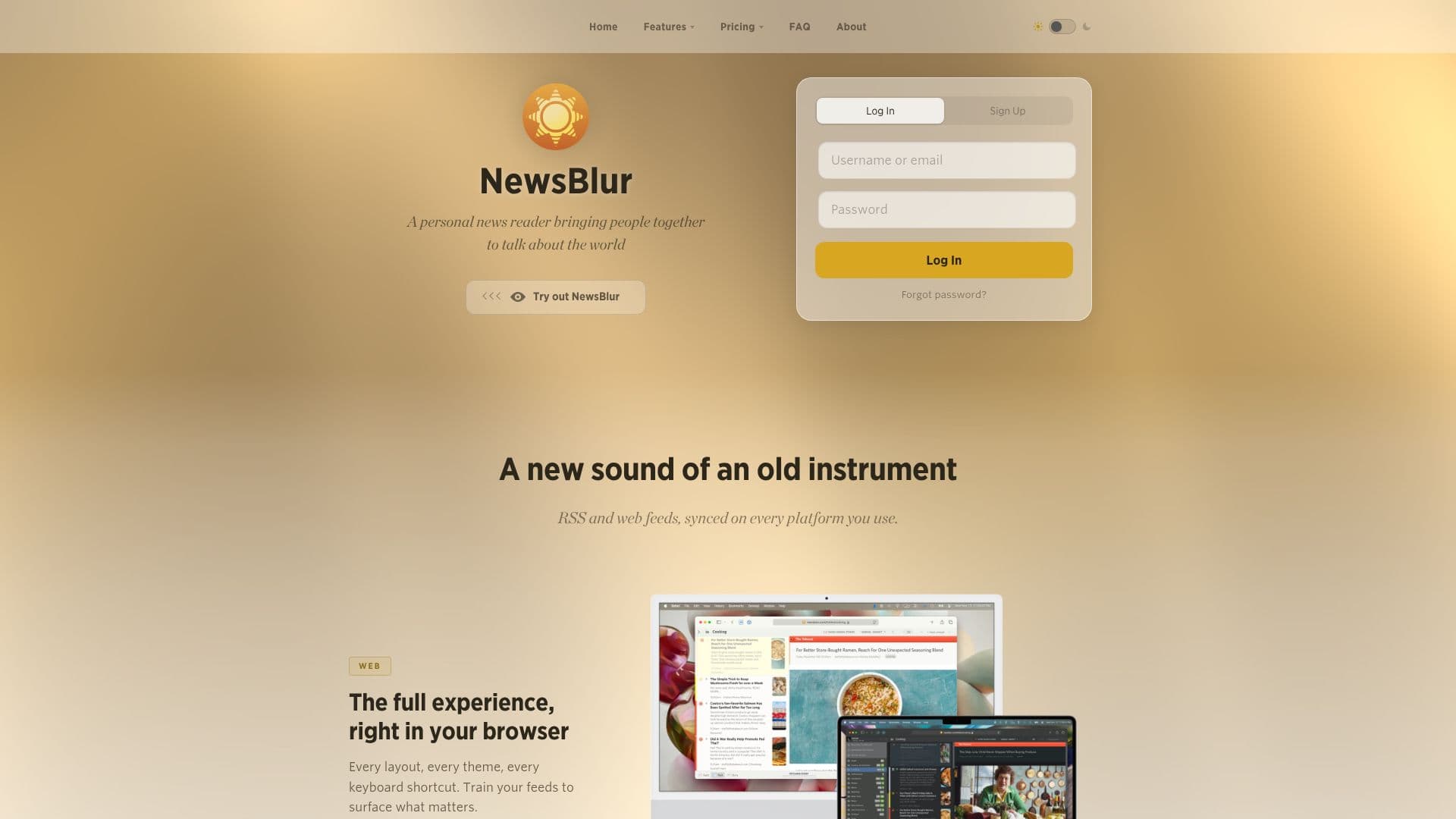 NewsBlur 截图