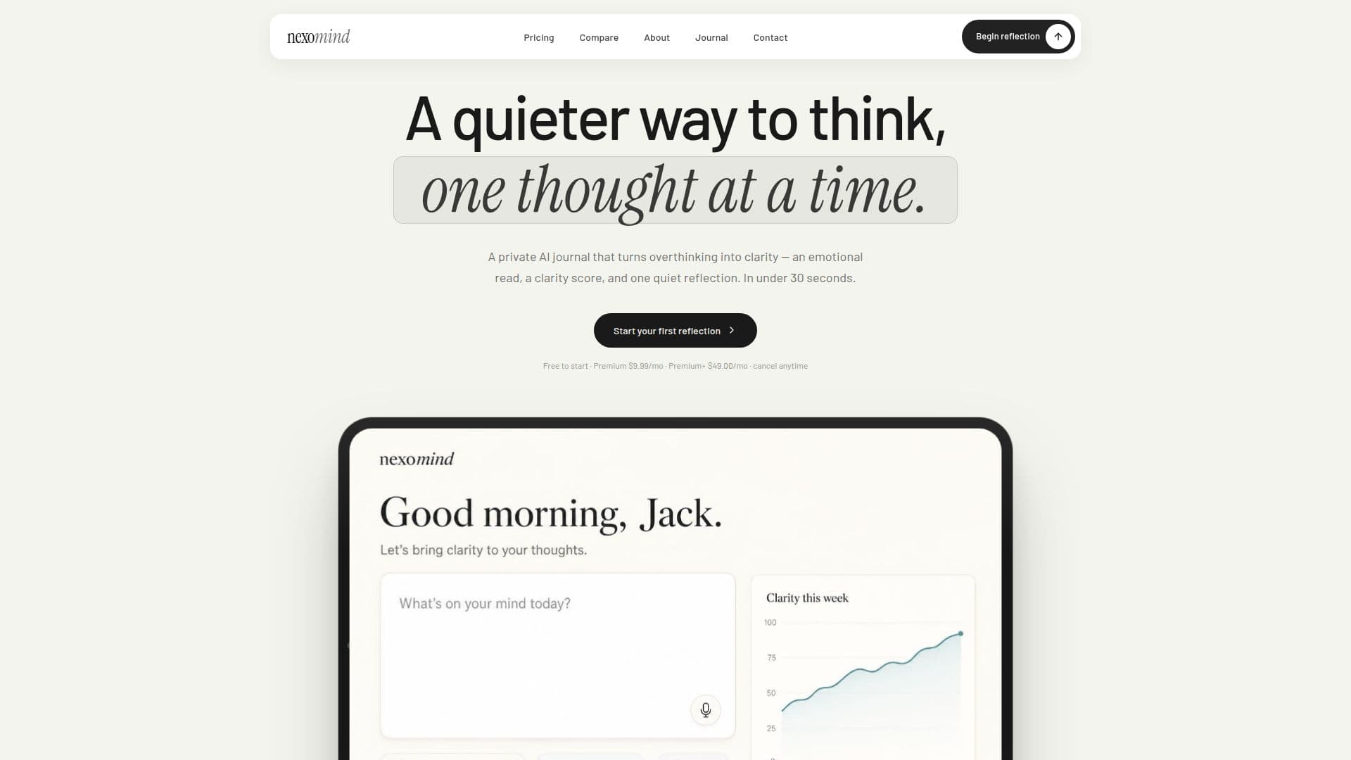 لقطة شاشة لـ NexoMind
