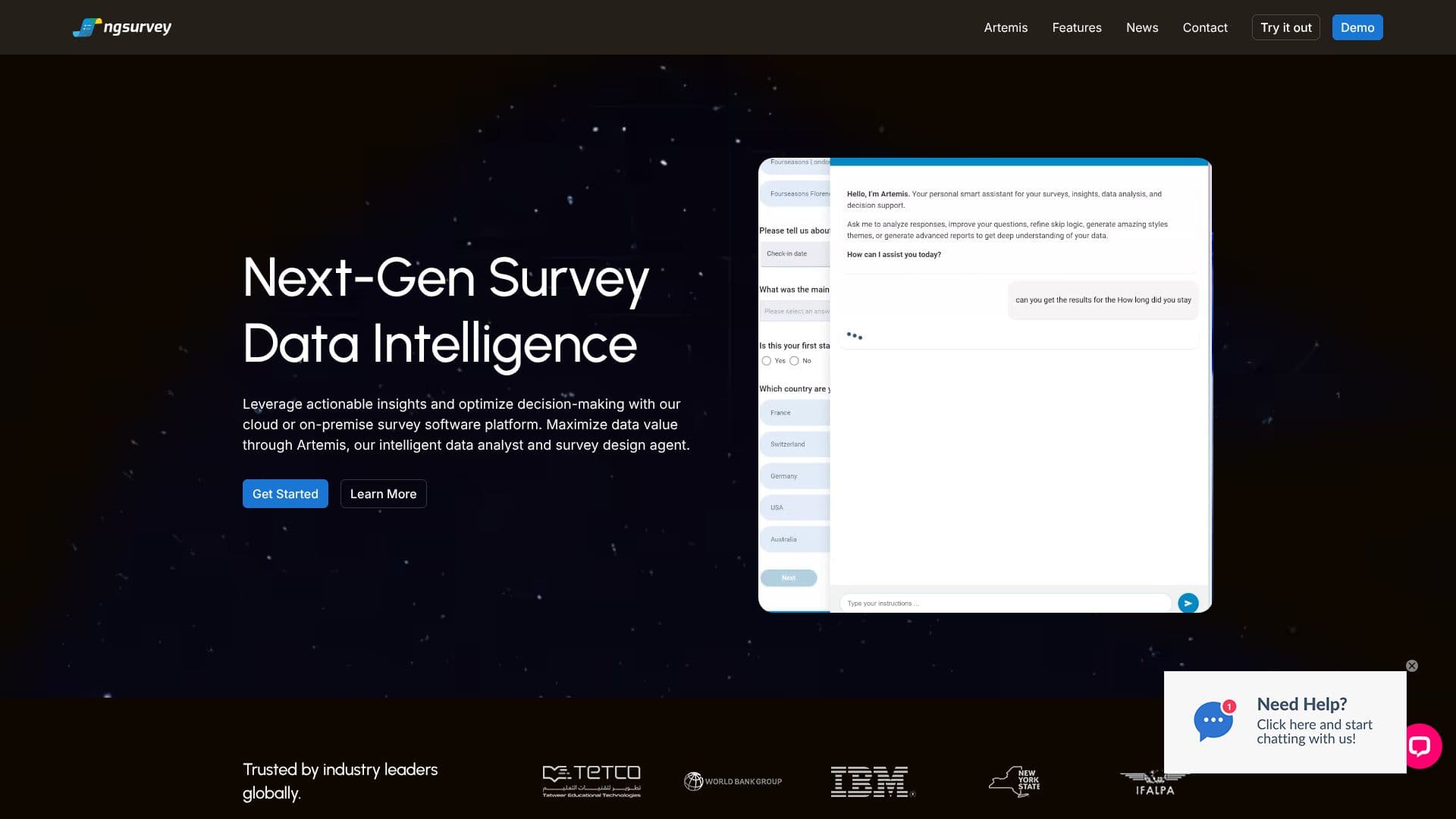 لقطة شاشة لـ ngSurvey