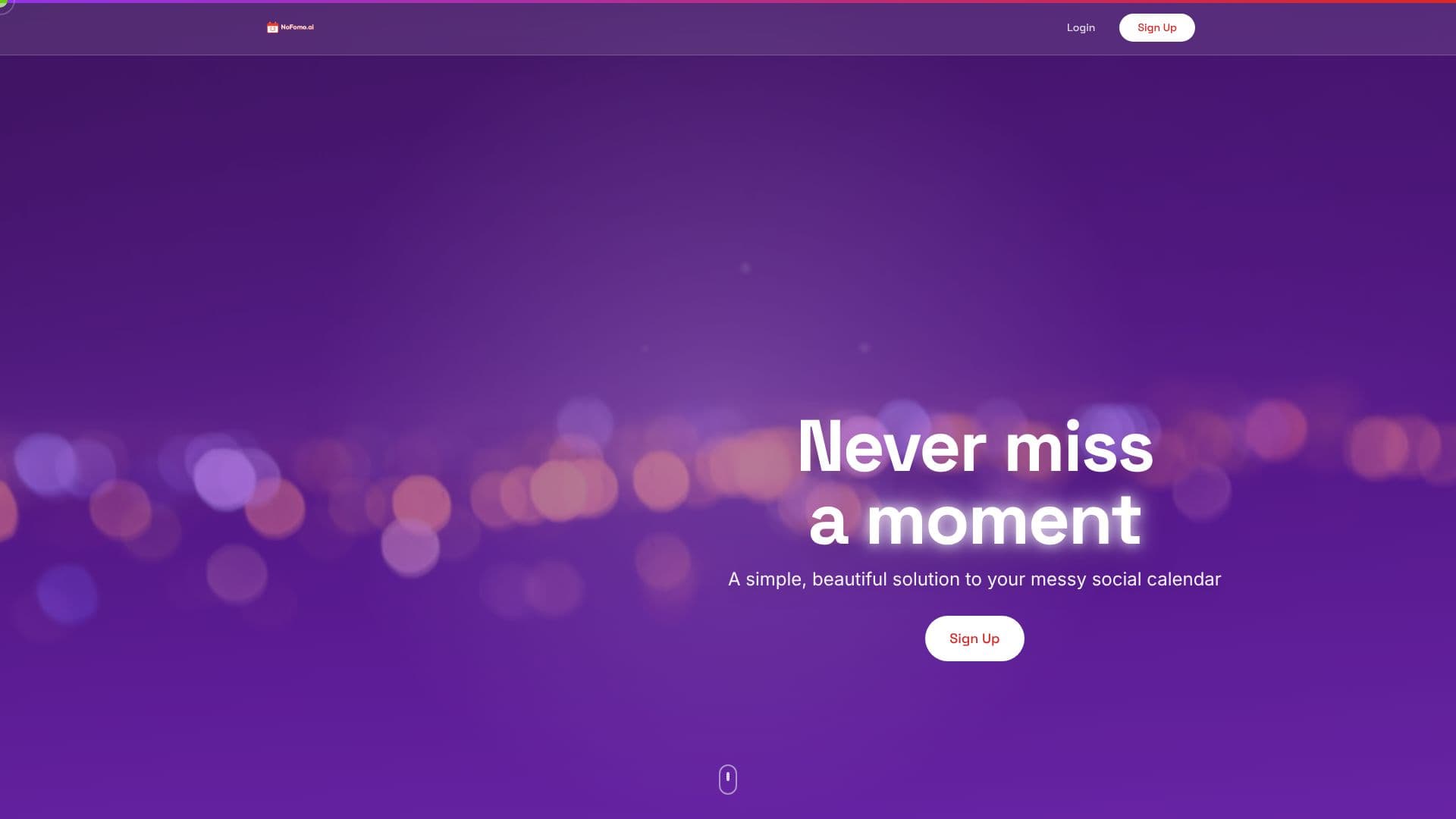 noFOMO OS screenshot