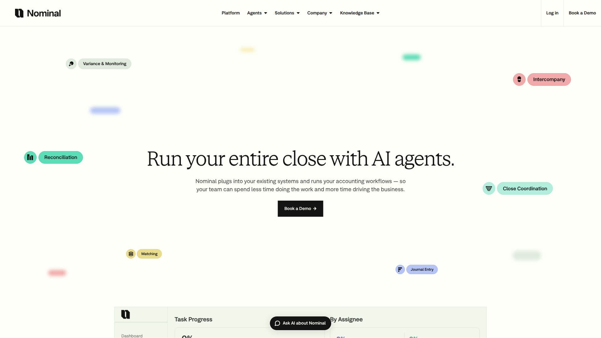 Platform AI Nominal screenshot