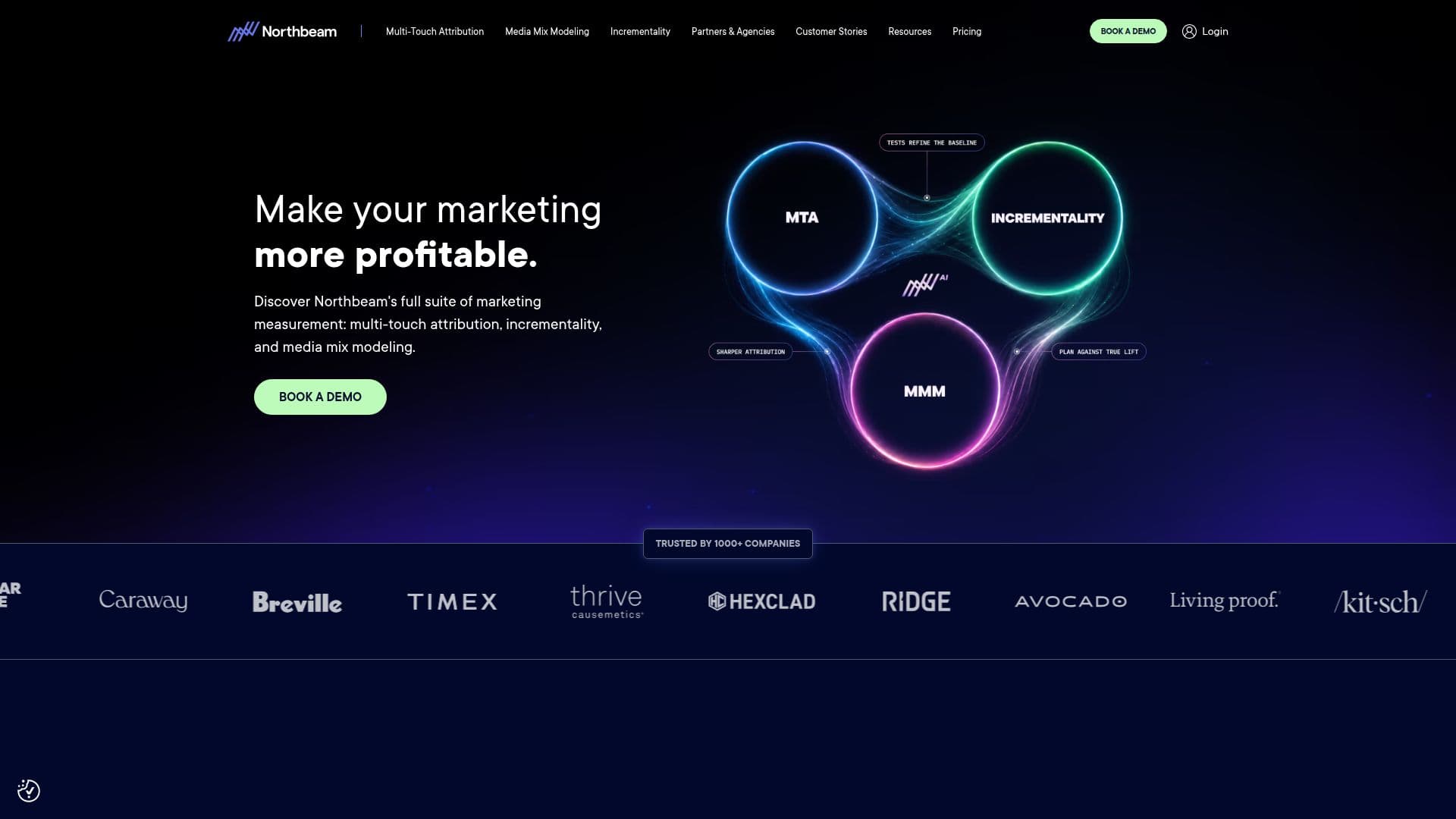 Northbeam Marketing Intelligence Platform screenshot