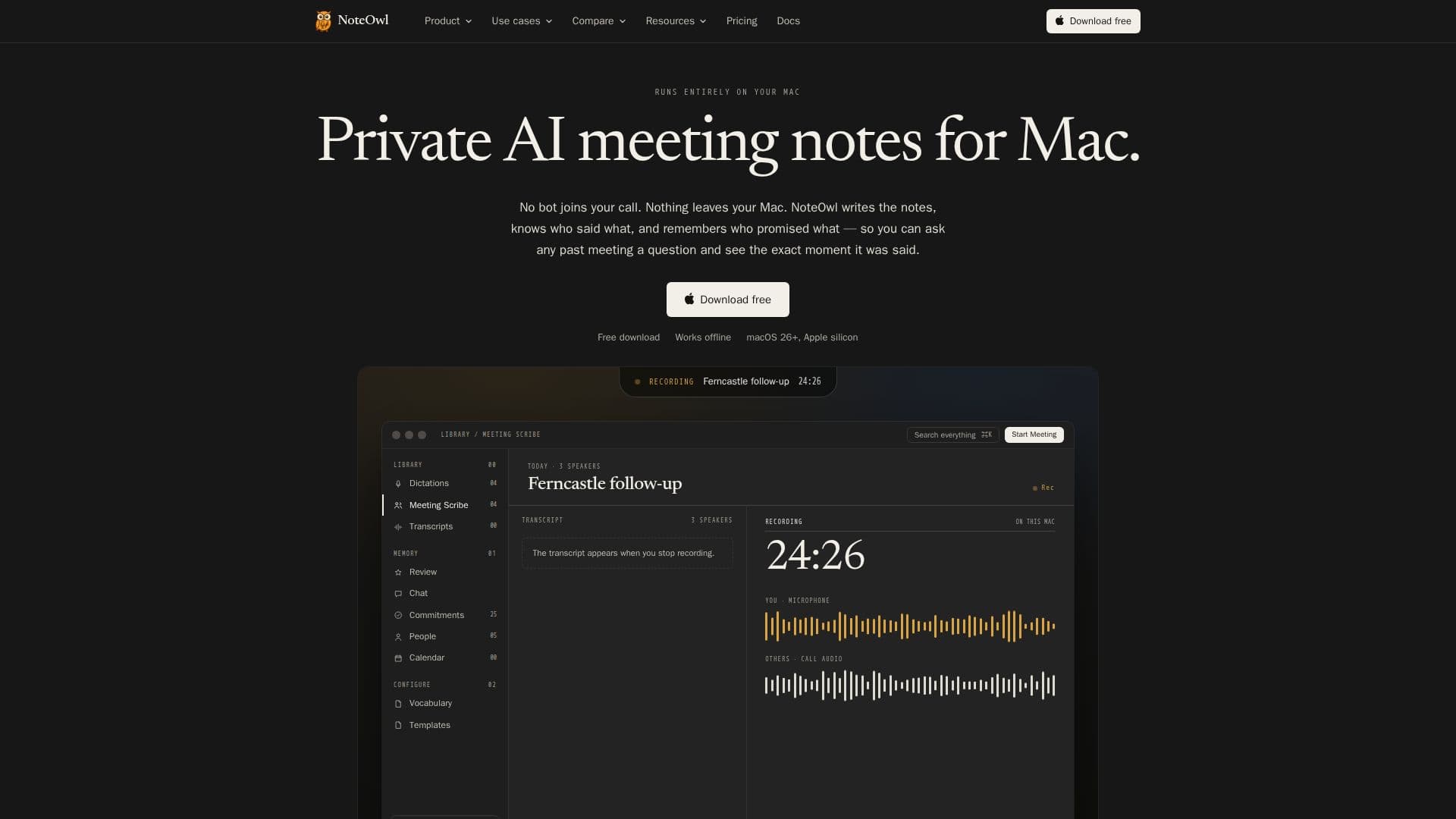 NoteOwl screenshot