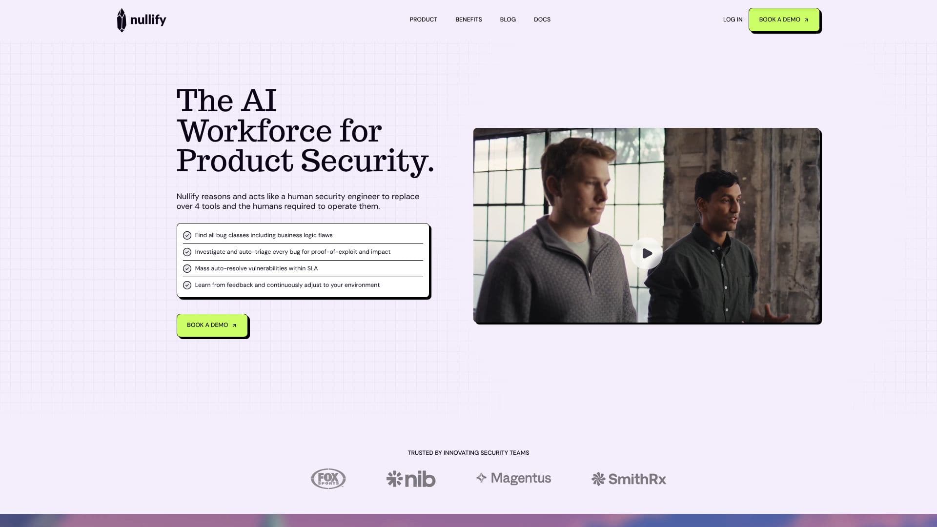 Nullify - AI Workforce screenshot