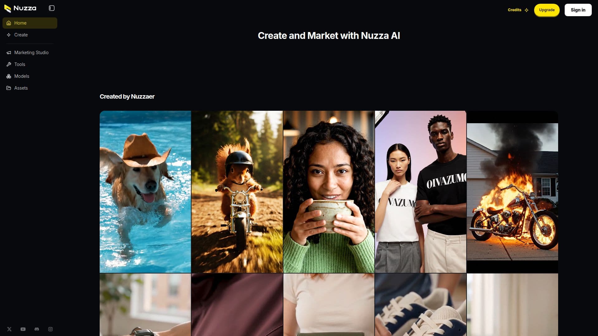 Nuzza AI screenshot