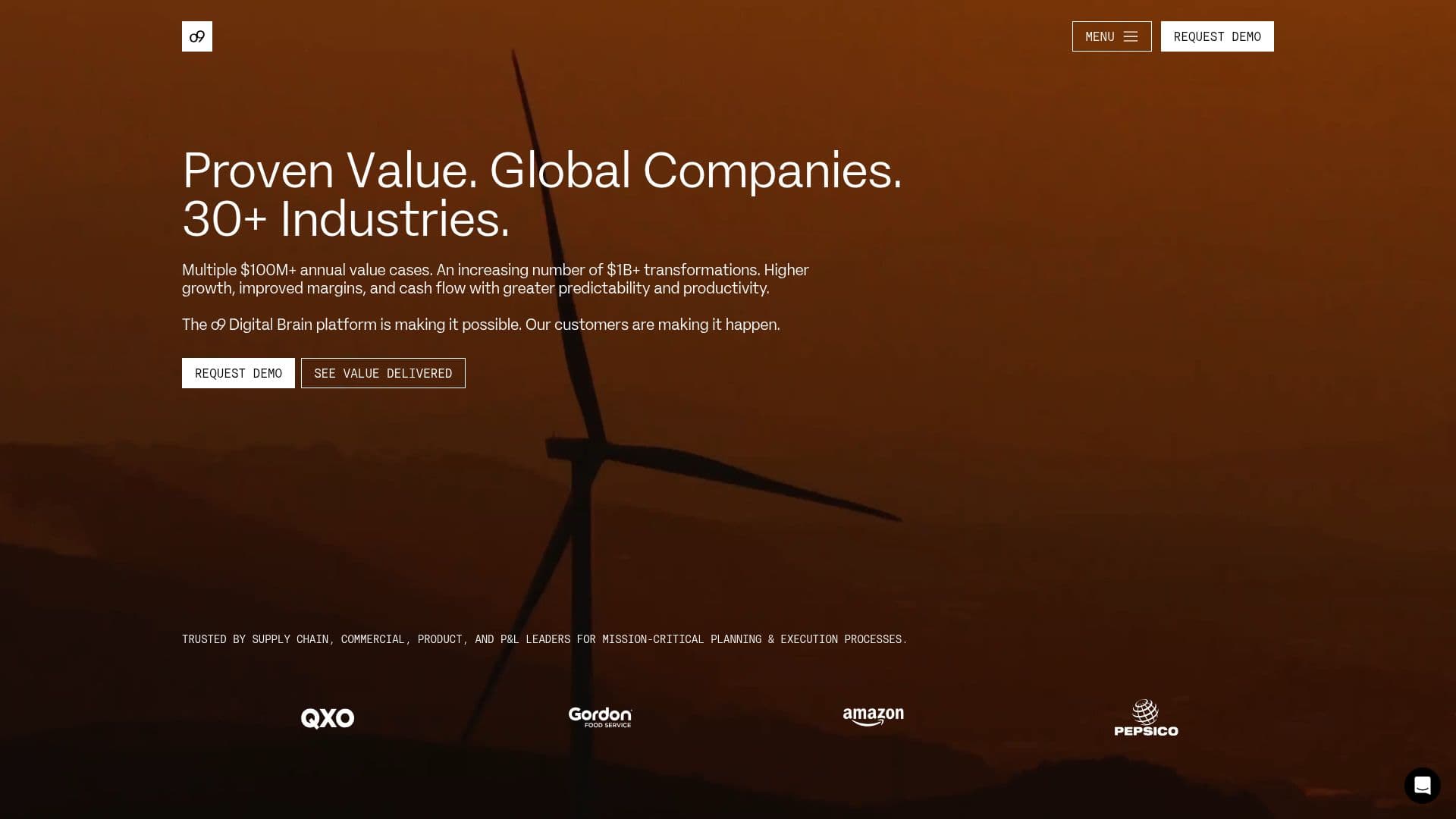 o9 Solutions screenshot